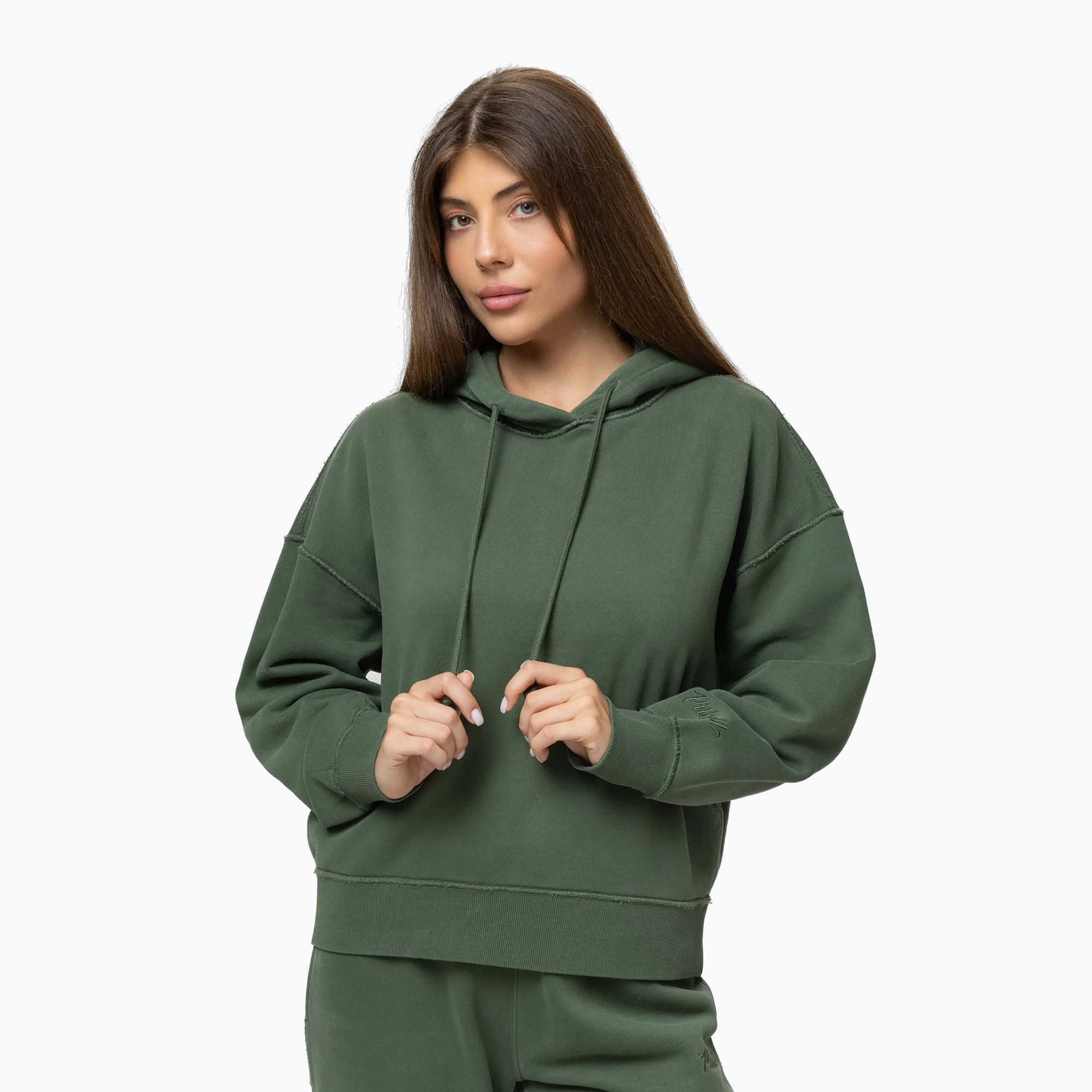 Bluza damska Pitbull Lovia Hooded sage green 