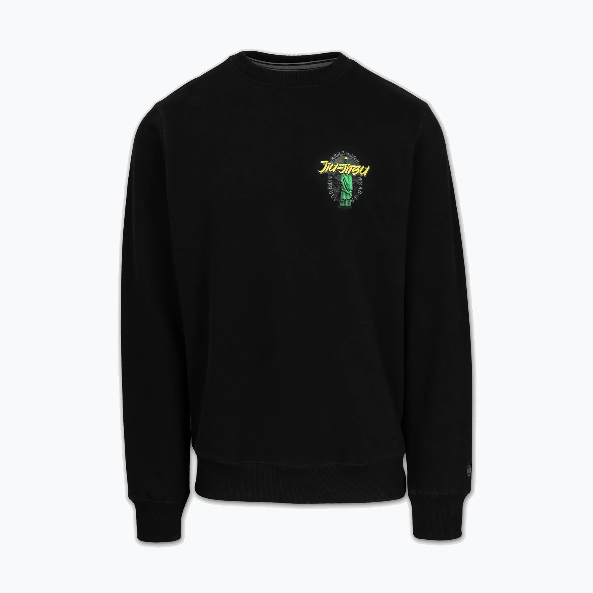 Bluza męska Pitbull Crewneck Bjj Fight Dvsn black 