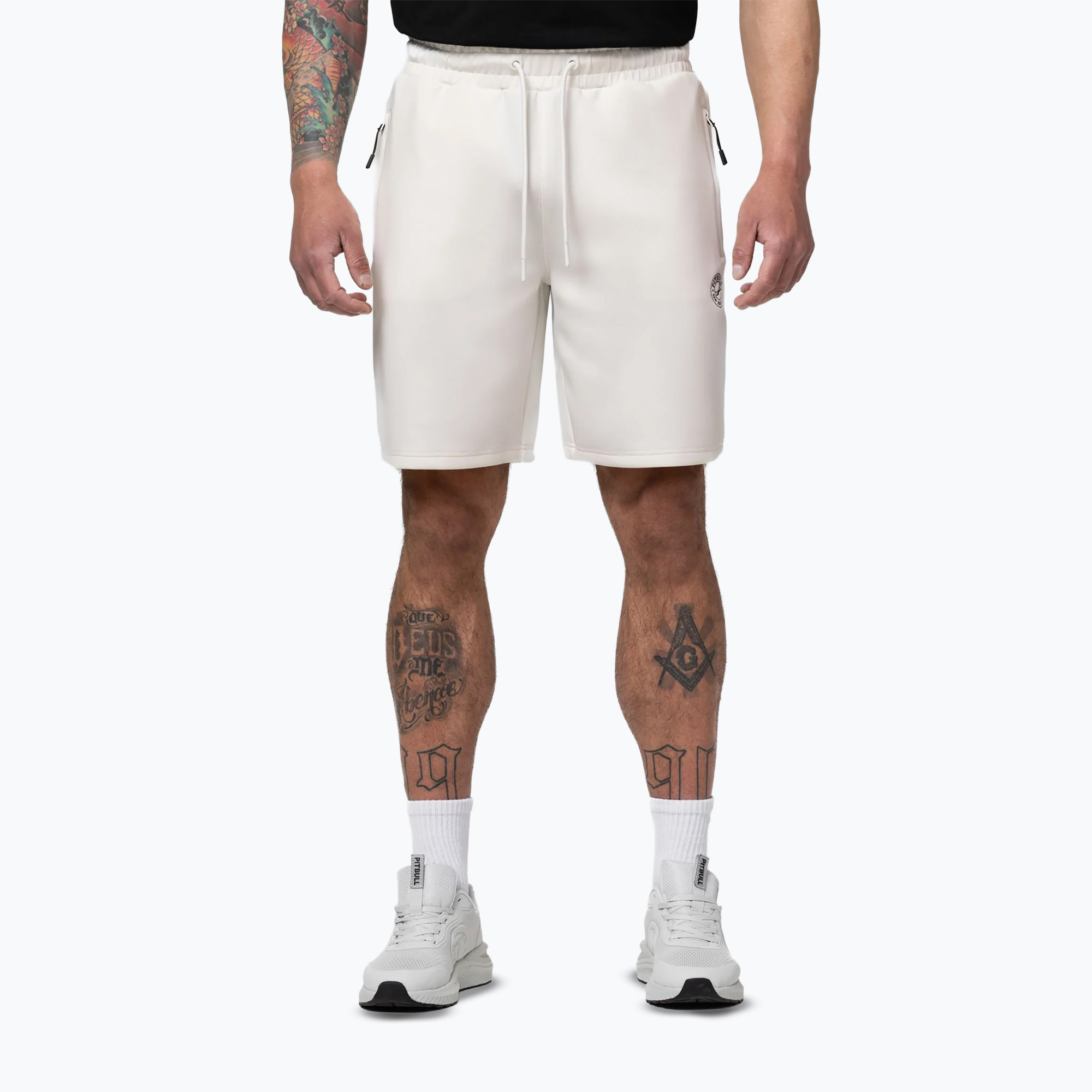 Pánske šortky Pitbull San Diego off white