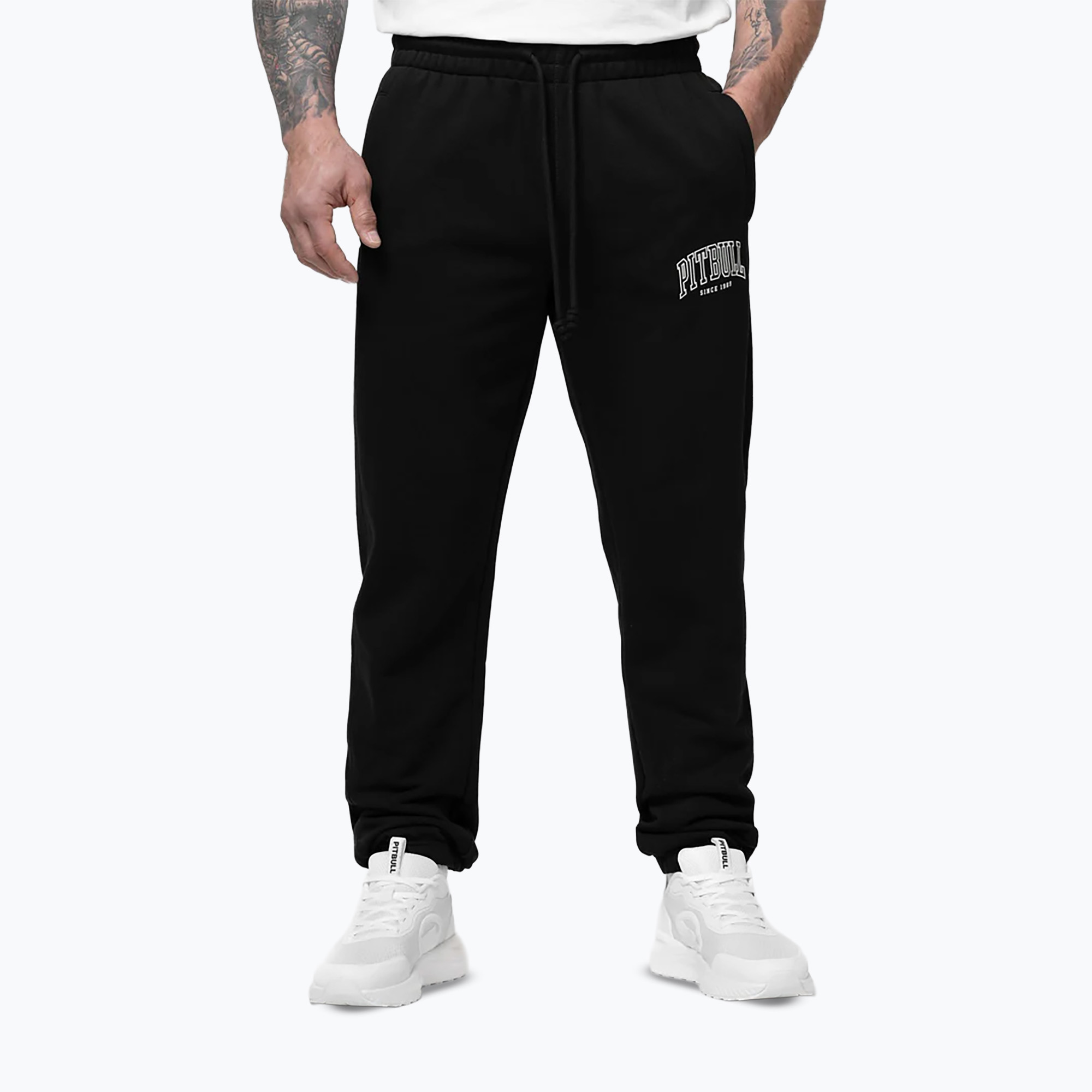 Pánske nohavice Pitbull Badger Track black