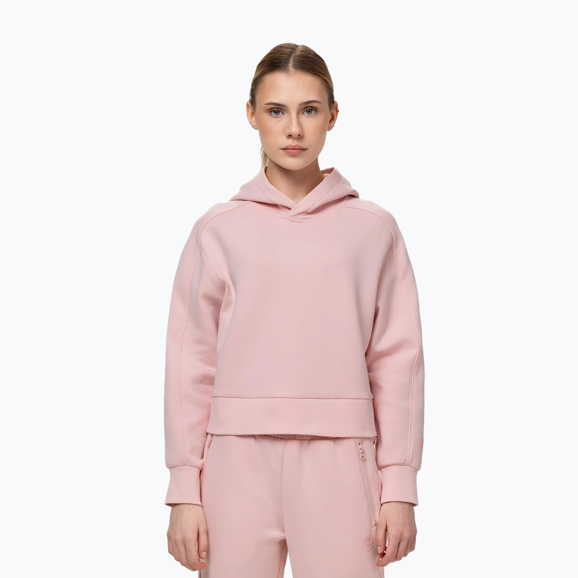 Дамски суитшърт Pitbull Discovery Hooded strawberry cream