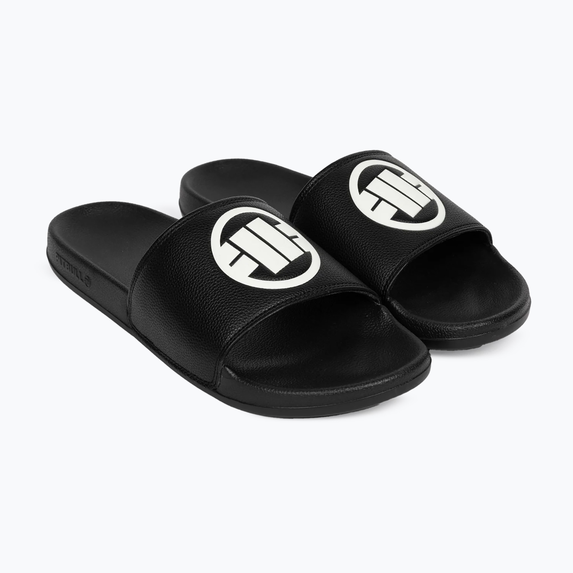 Pánske šľapky Pitbull Logo black