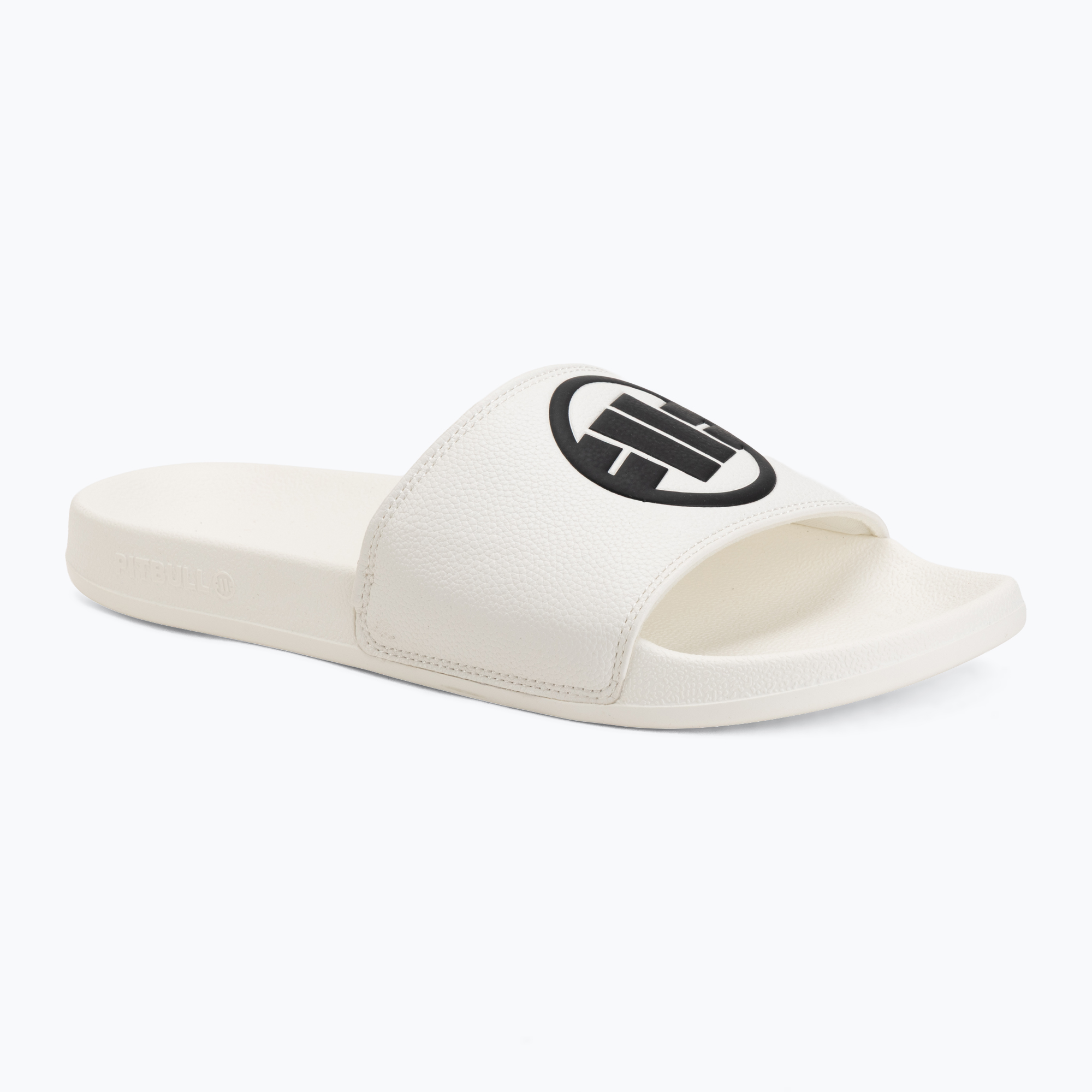 Pánske šľapky Pitbull Logo white