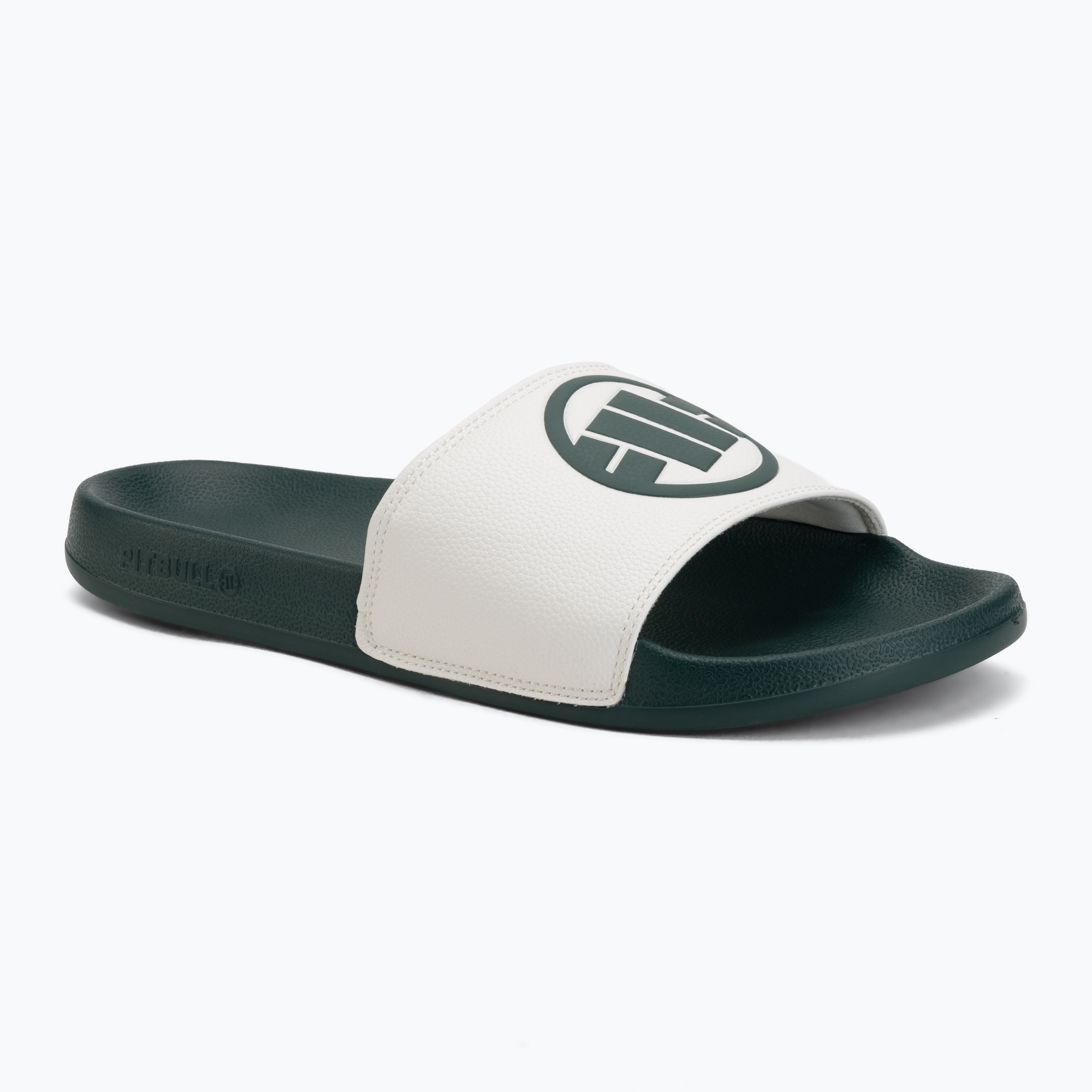Pánske šľapky Pitbull Logo bottle green