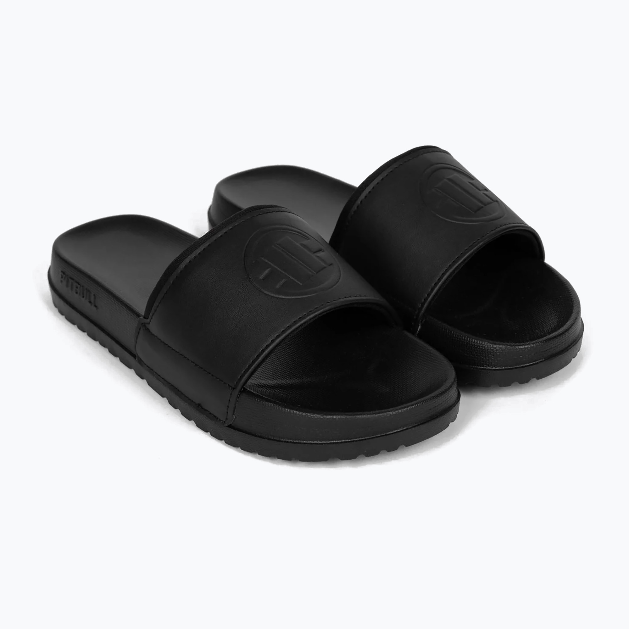 Дамски чехли Pitbull Logo black