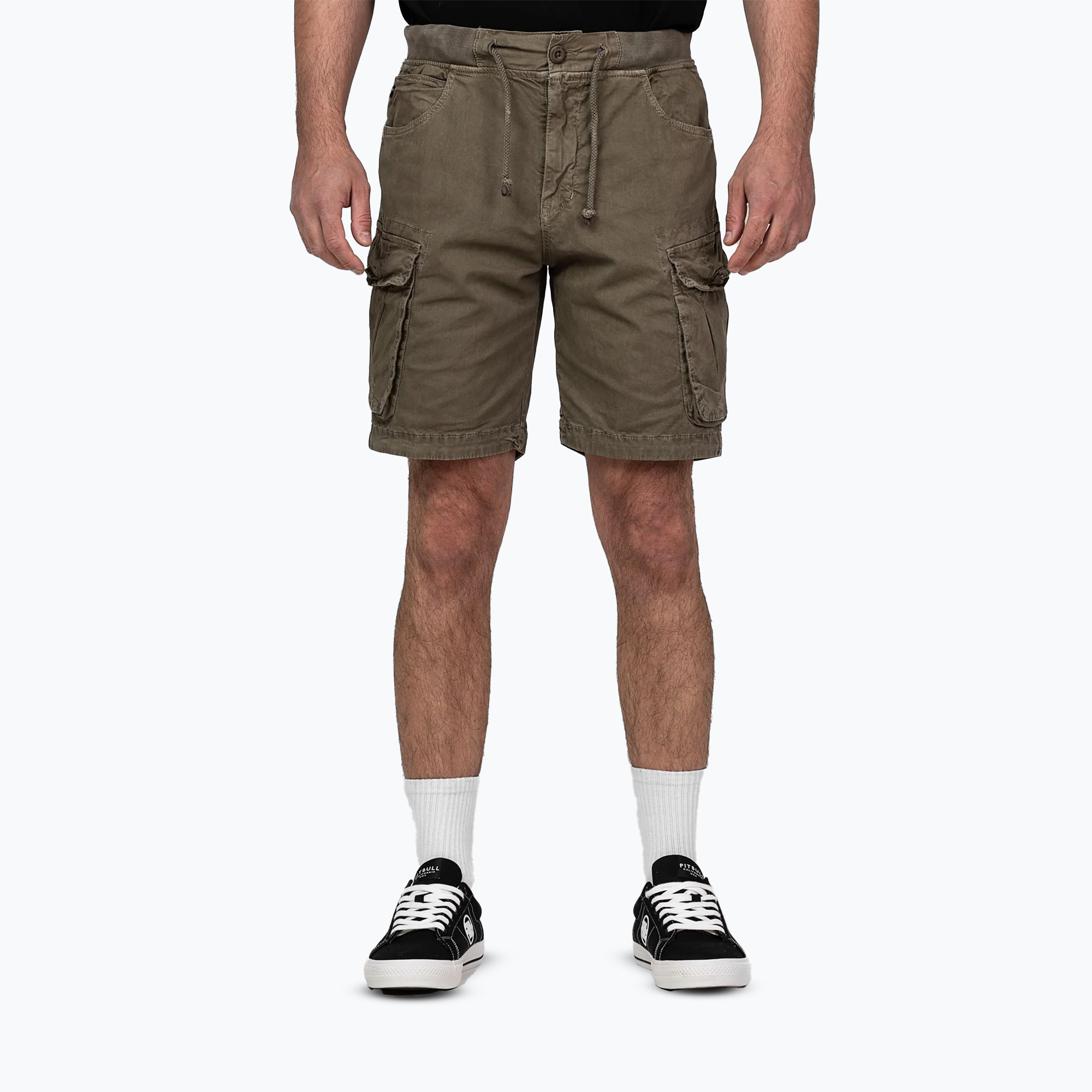 Shorturi bărbătești Pitbull Proctor Drawstring Cargo olive