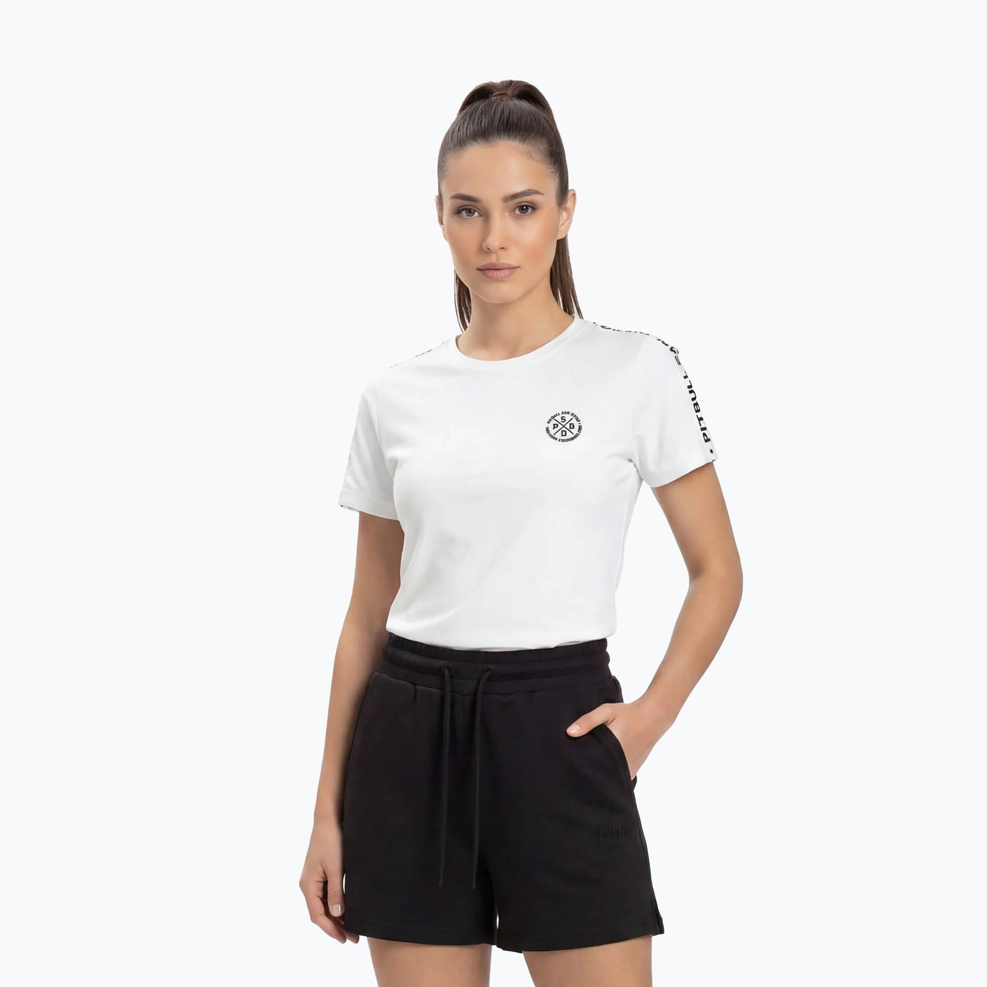 Tricou pentru femei Pitbull Womens Titch white