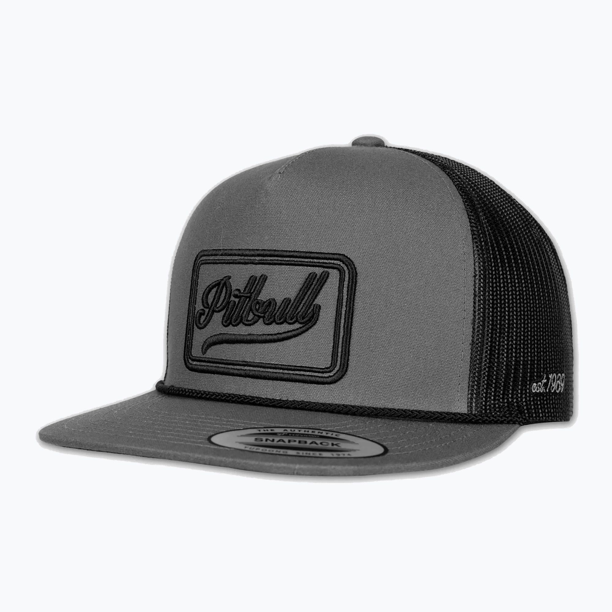Șapcă pentru bărbați Pitbull Original 1989 grey/black