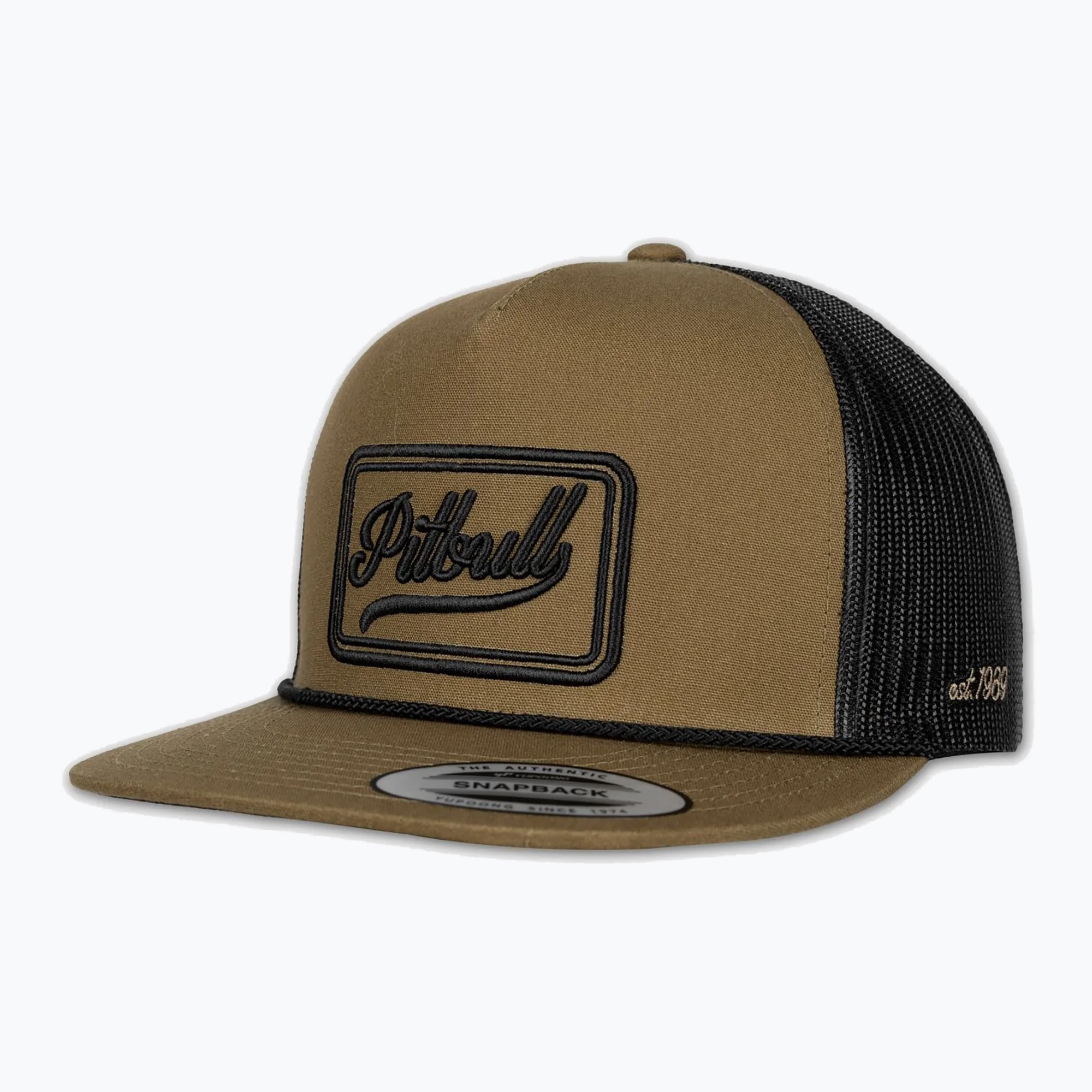Șapcă pentru bărbați Pitbull Original 1989 dark olive/black