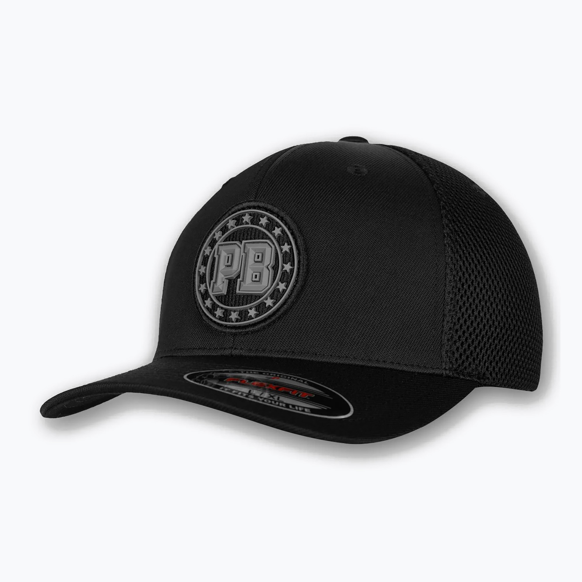 Șapcă pentru bărbați Pitbull Full Cap Tyrian Flexfit black