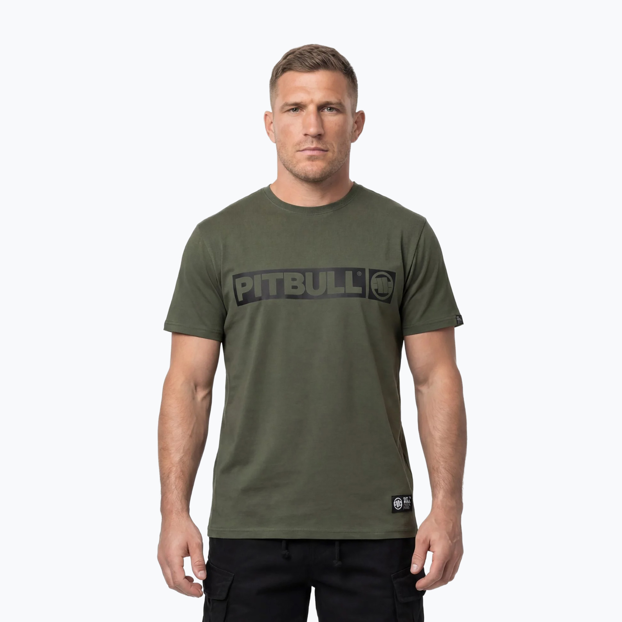 Мъжка тениска Pitbull Hilltop green