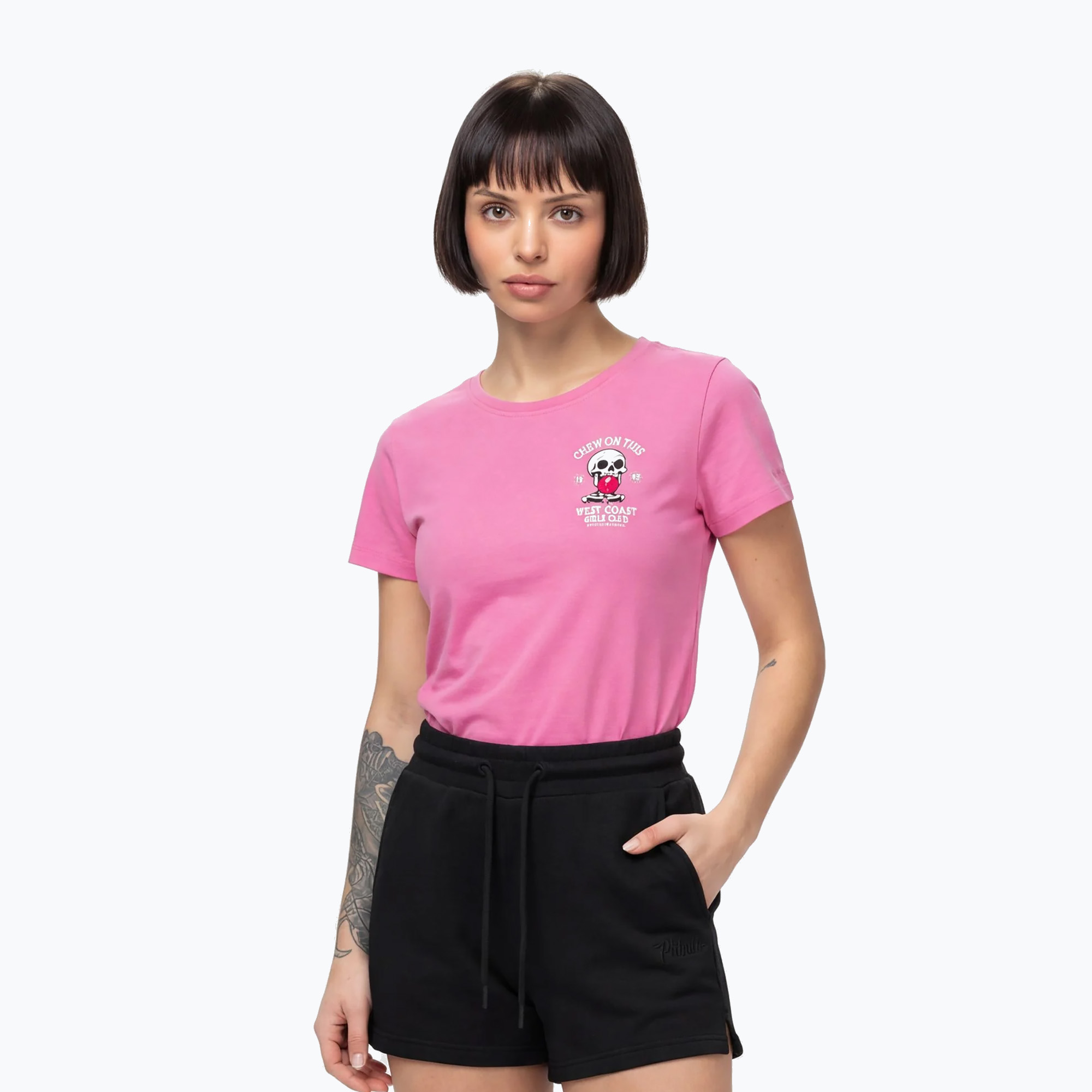 Tricou pentru femei Pitbull Chew On This ice pink