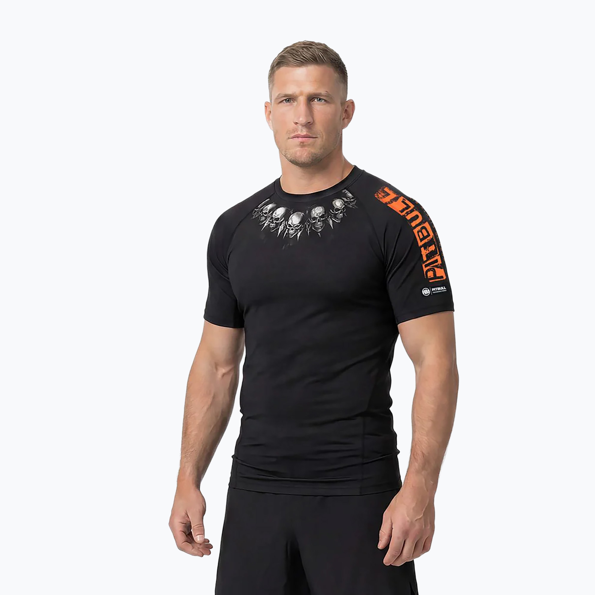 Pánsky rashguard Pitbull Blacky Rashguard black