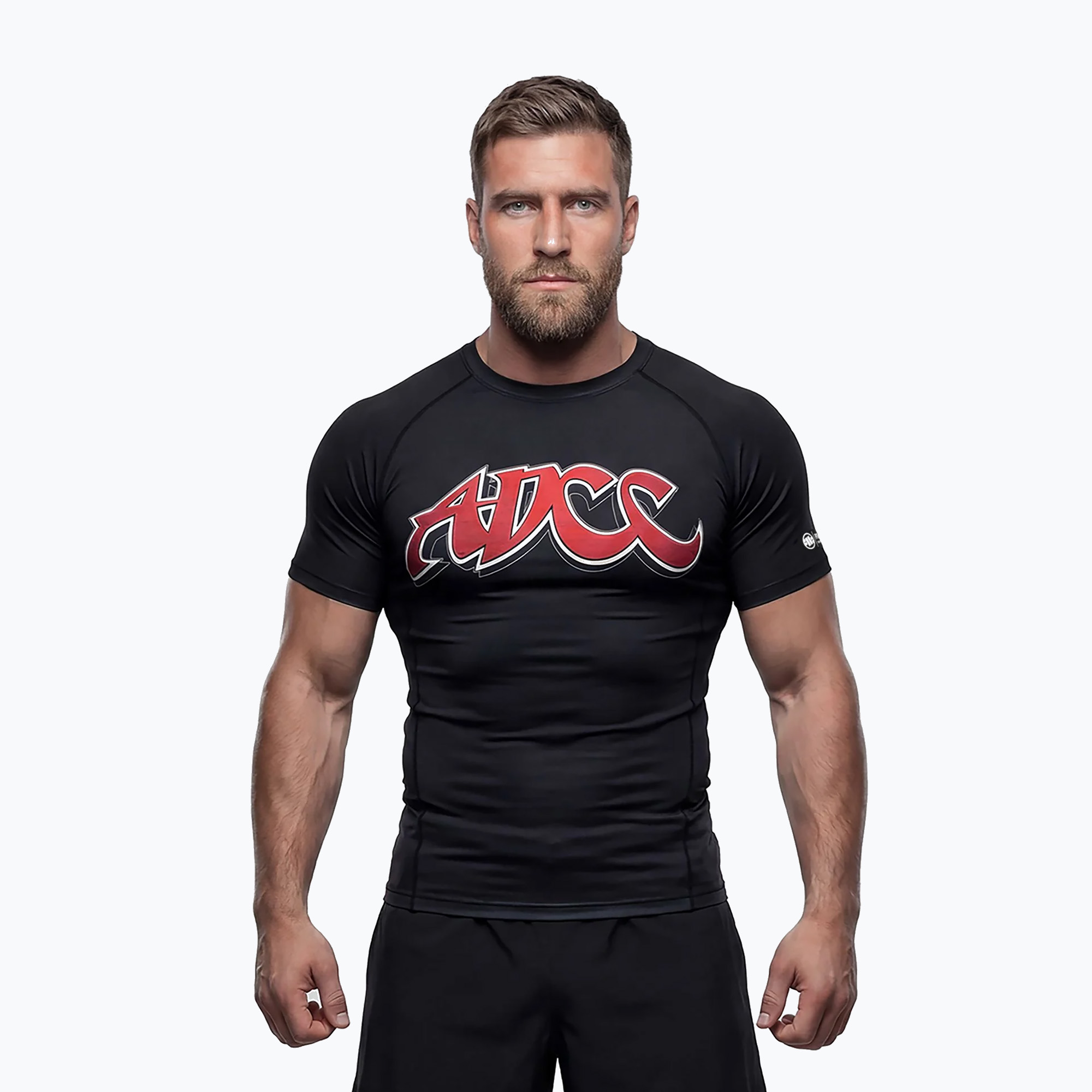 Pánsky rashguard Pitbull ADCC Rashguard black