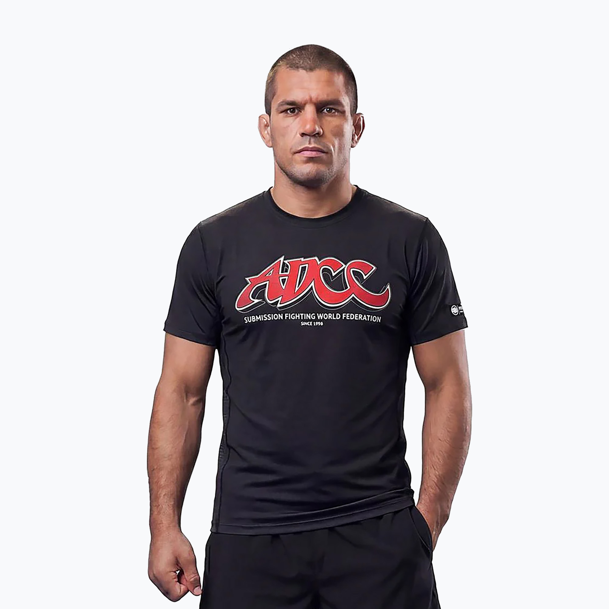 Tricou pentru bărbați Pitbull Mesh ADCC black