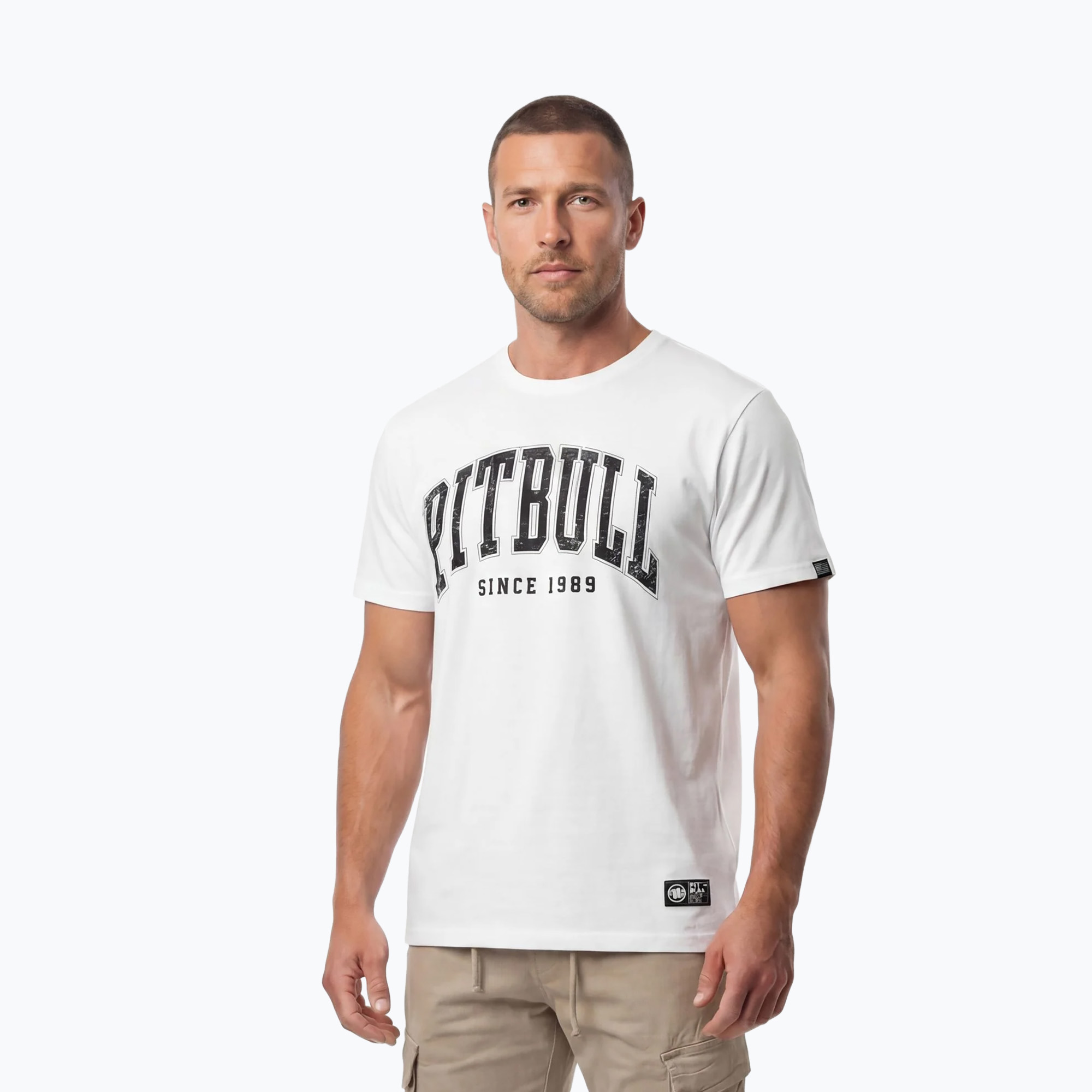 Tricou pentru bărbați Pitbull Norton white