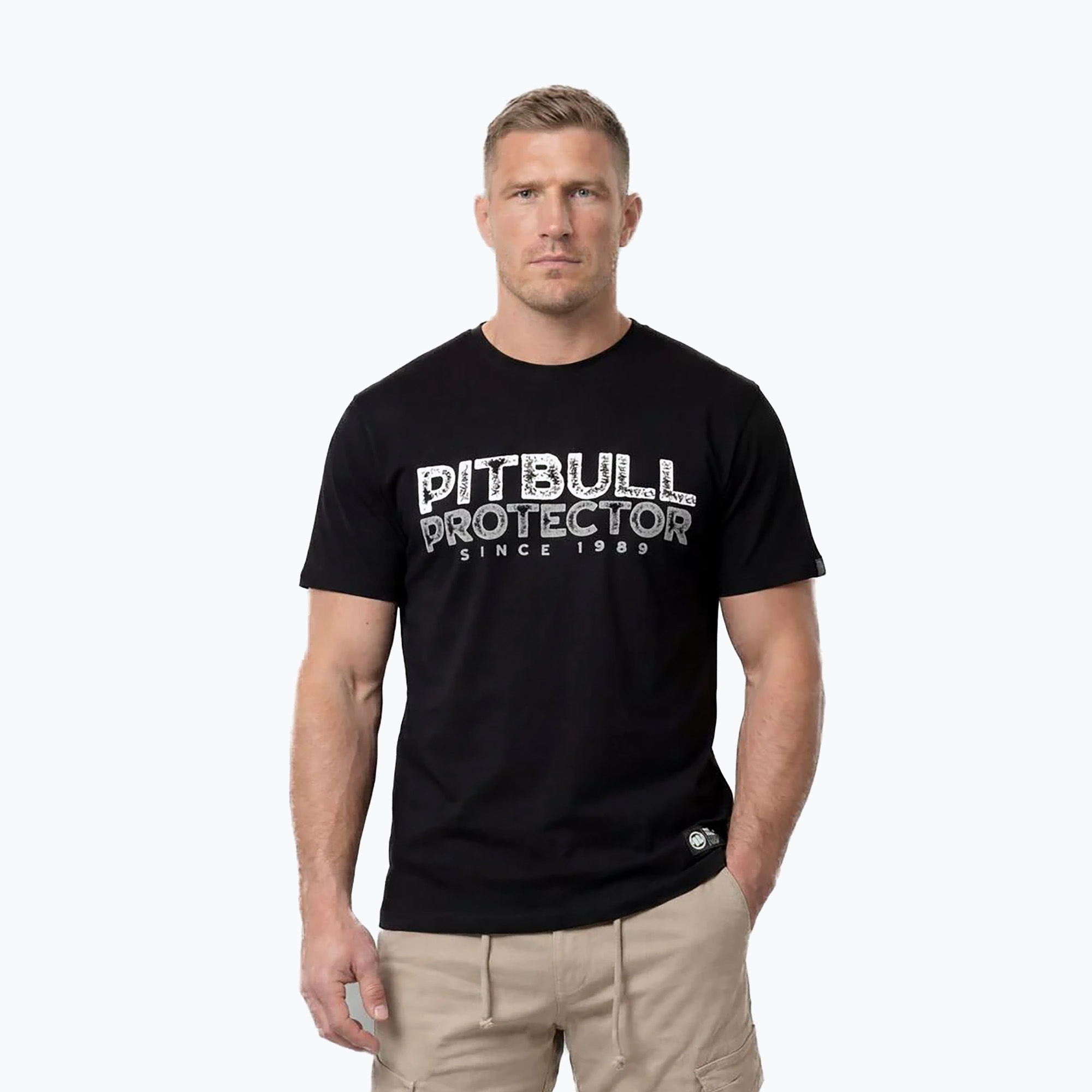 Tricou pentru bărbați Pitbull Protector black