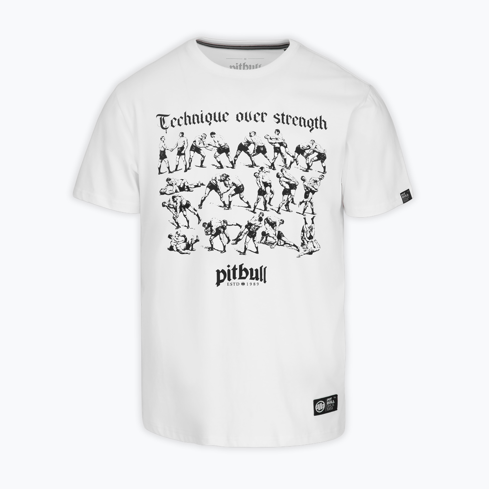 Мъжка тениска Pitbull Multisport white