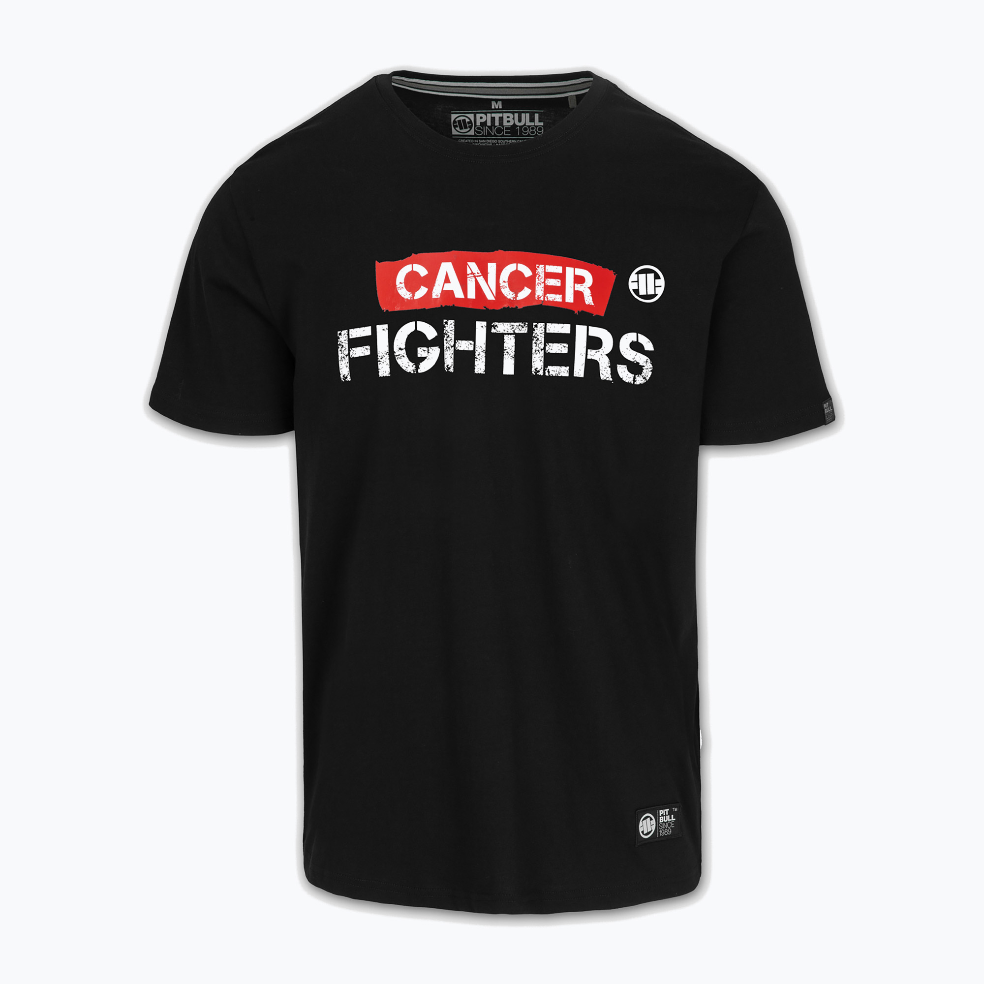 Мъжка тениска Pitbull Cancer Fighters black