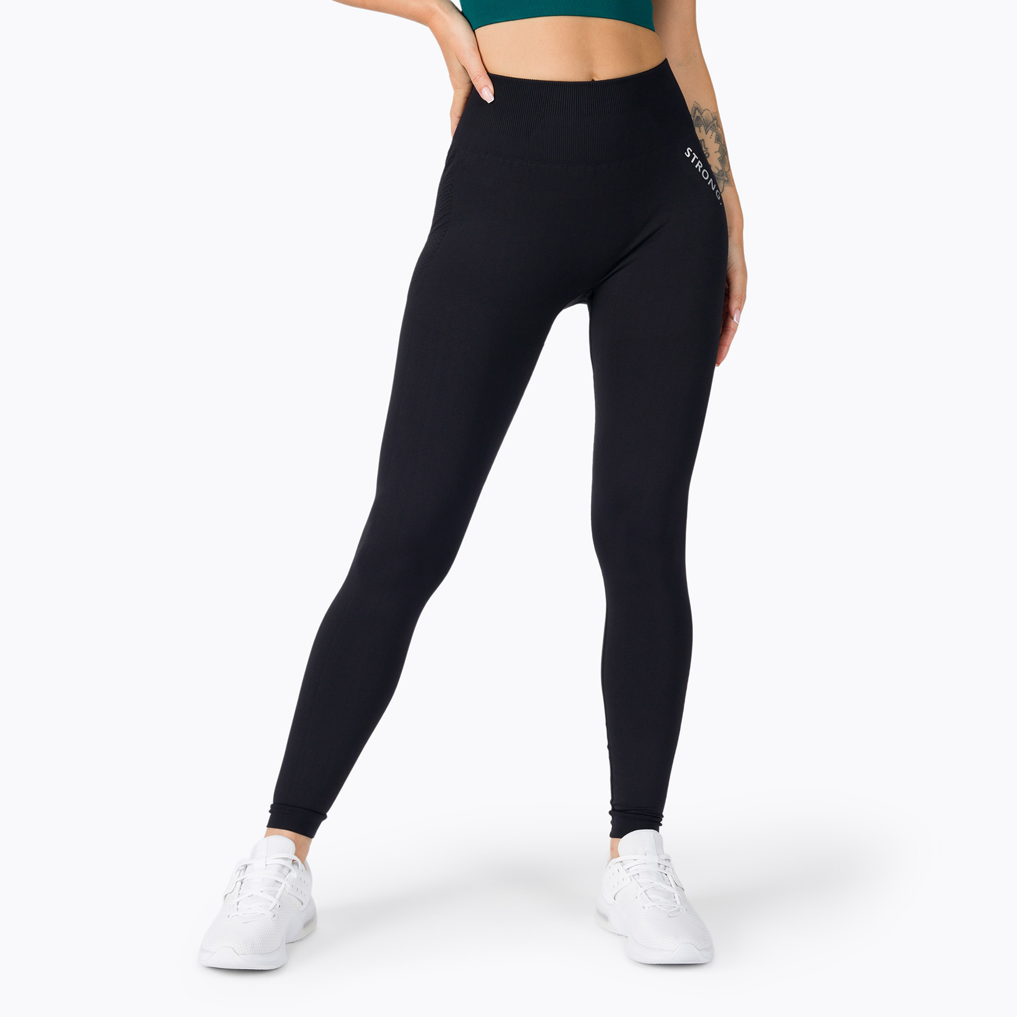 Legginsy treningowe damskie STRONG POINT Shape & Comfort Push Up black