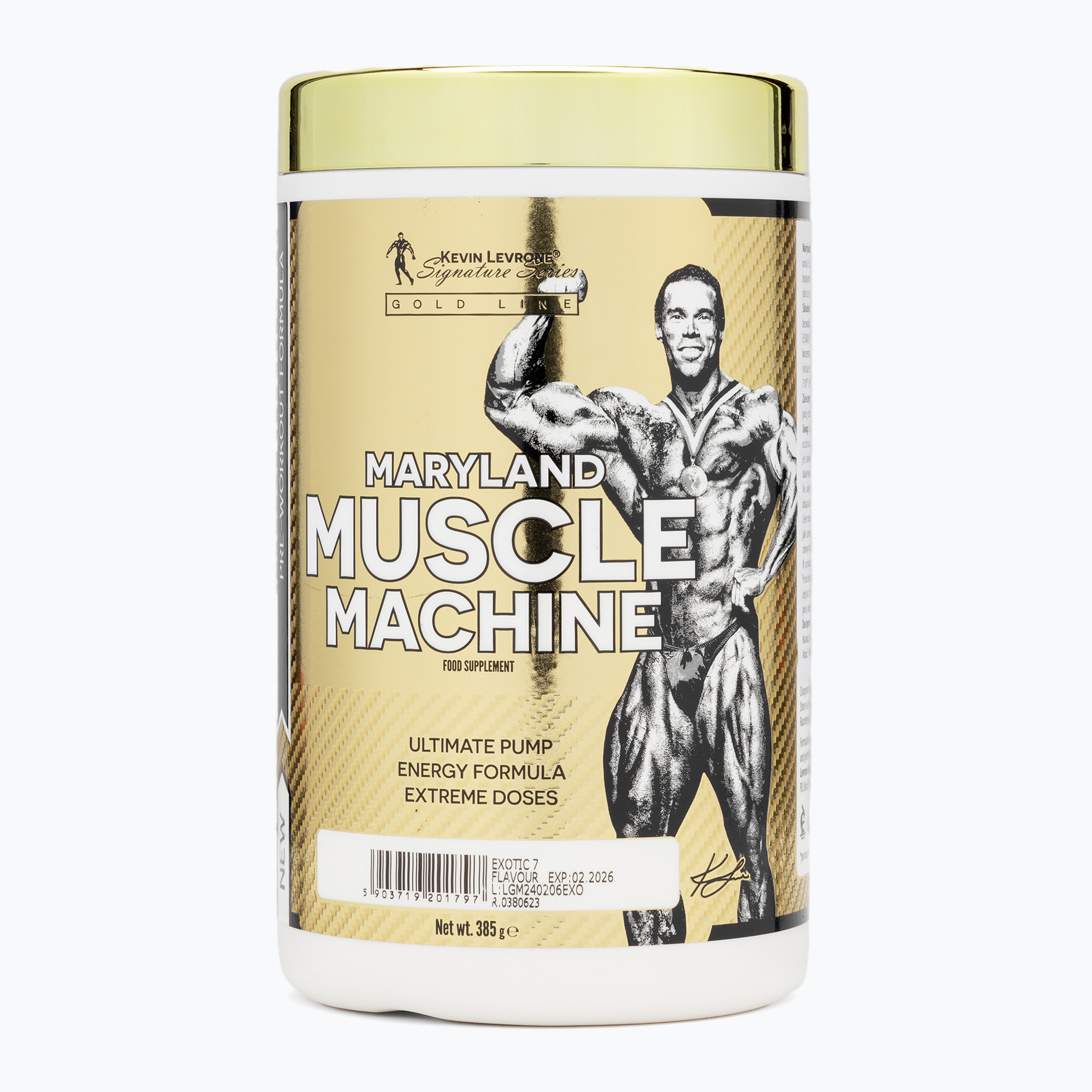 Fitness Authority Levrone Gold Maryland Muscle Machine pre-allenamento 385 g esotico (385 g) (Levrone Gold Maryland Muscle Machine KL-KLP000775R1.1)