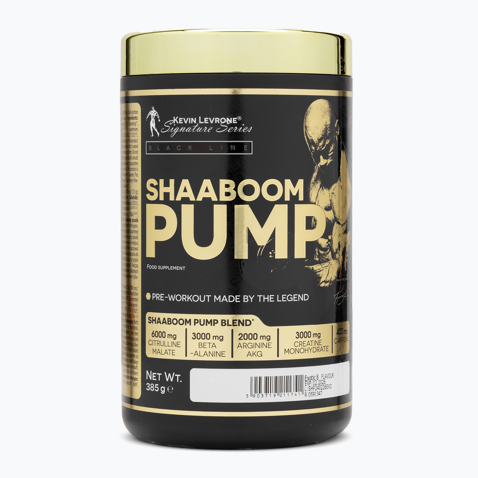 Fitness Authority pre-allenamento Fitness Levrone Shaaboom Pump 385 g esotico (385 g) (Levrone Shaaboom Pump KL-KLP000969R1.1)