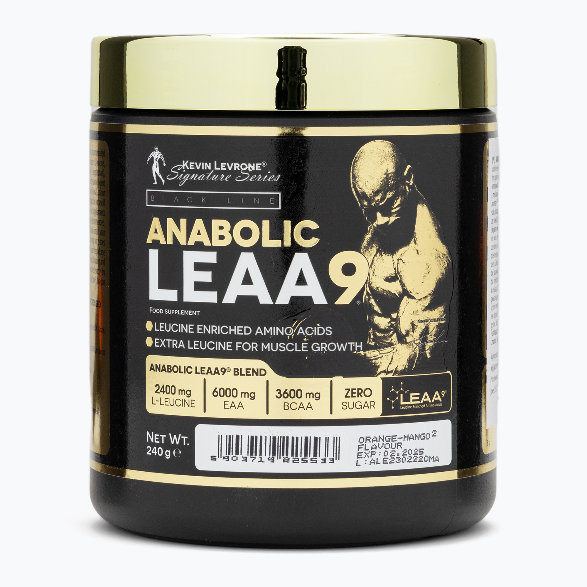 Aminokyseliny Fitness Authority Levrone Anabolic 240 g orange/mango (Levrone Anabolic KL-KLP001102R1.1)
