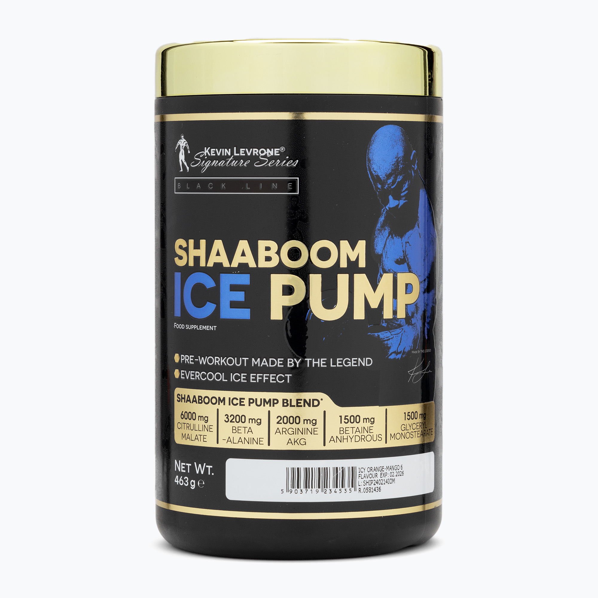 Fitness Authority Levrone pre-allenamento Shaaboo Ice Pump 463 g arancia ghiacciata/mango (463 g) (Levrone Shaaboo Ice Pump KL-KLP001298R1.1)