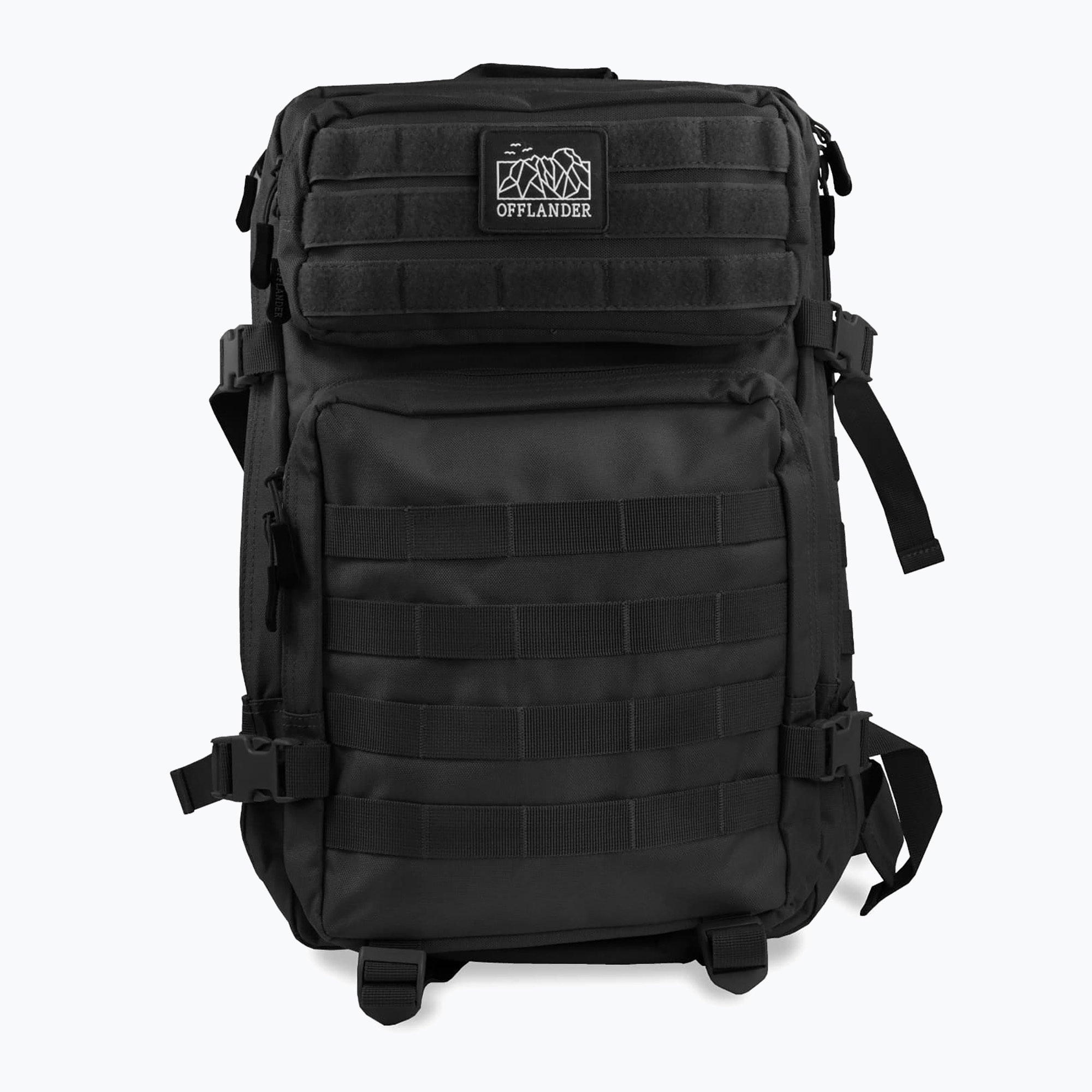 Turistický batoh OFFLANDER Survival 43 l black