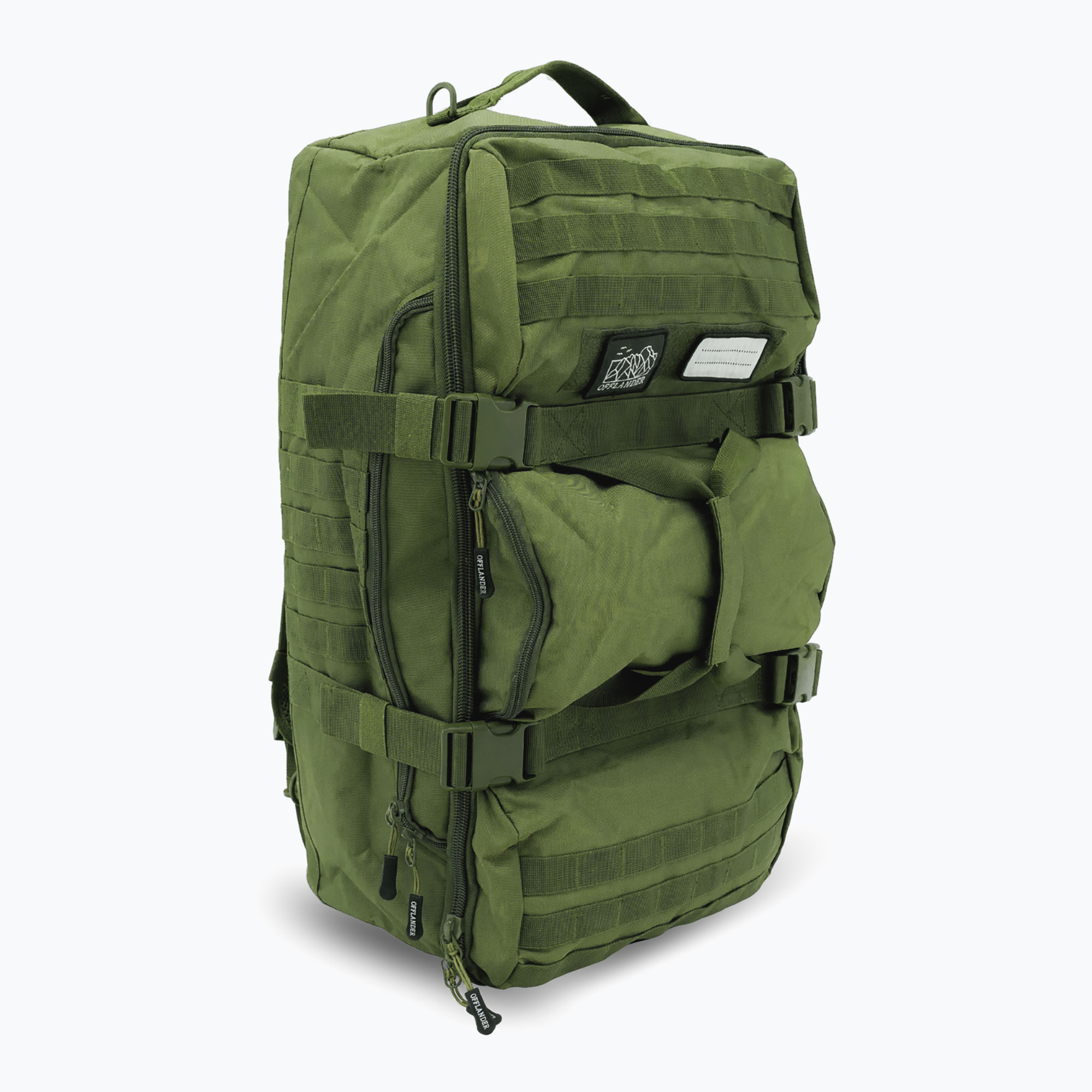 Turistický batoh OFFLANDER Offroad Bag 3w1 54 l green