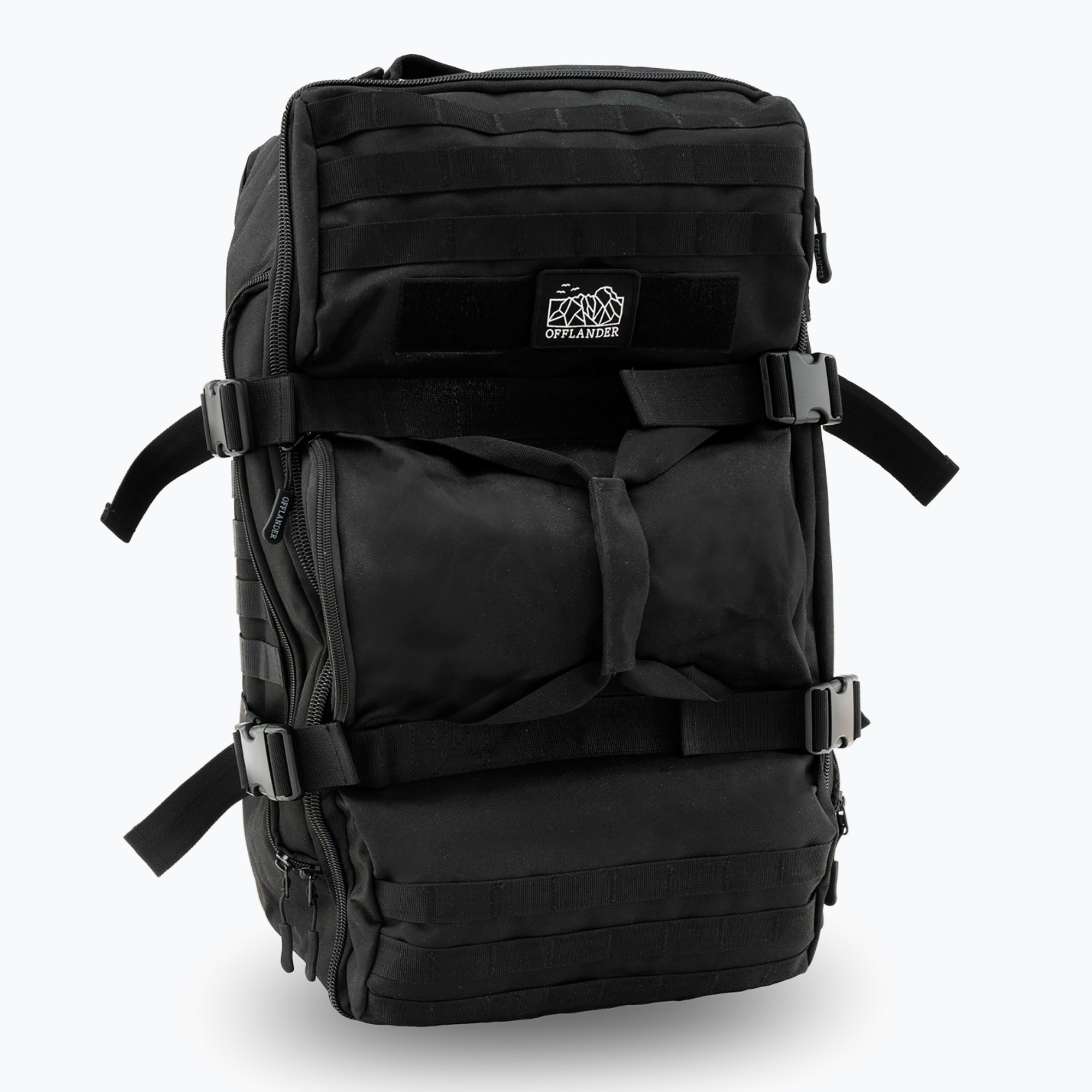 Turistický batoh OFFLANDER Offroad Bag 3w1 54 l black