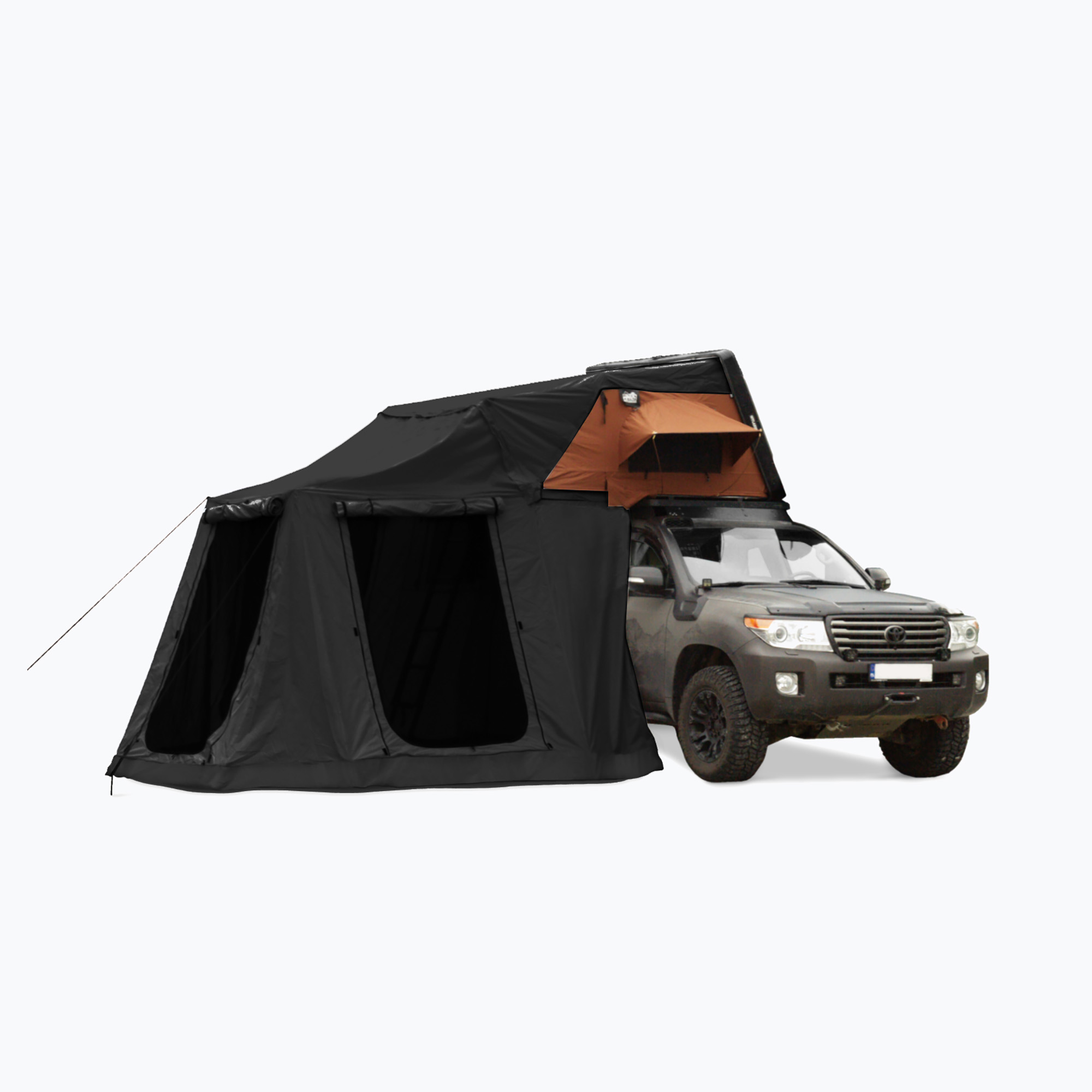 Vestibul pentru cort OFFLANDER Fold 2 black
