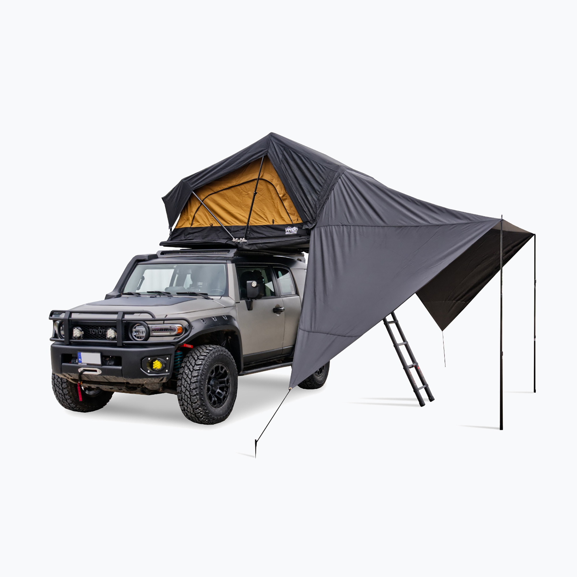 Acoperiș pentru cort OFFLANDER Soft Hybrid 190 do namiotu black