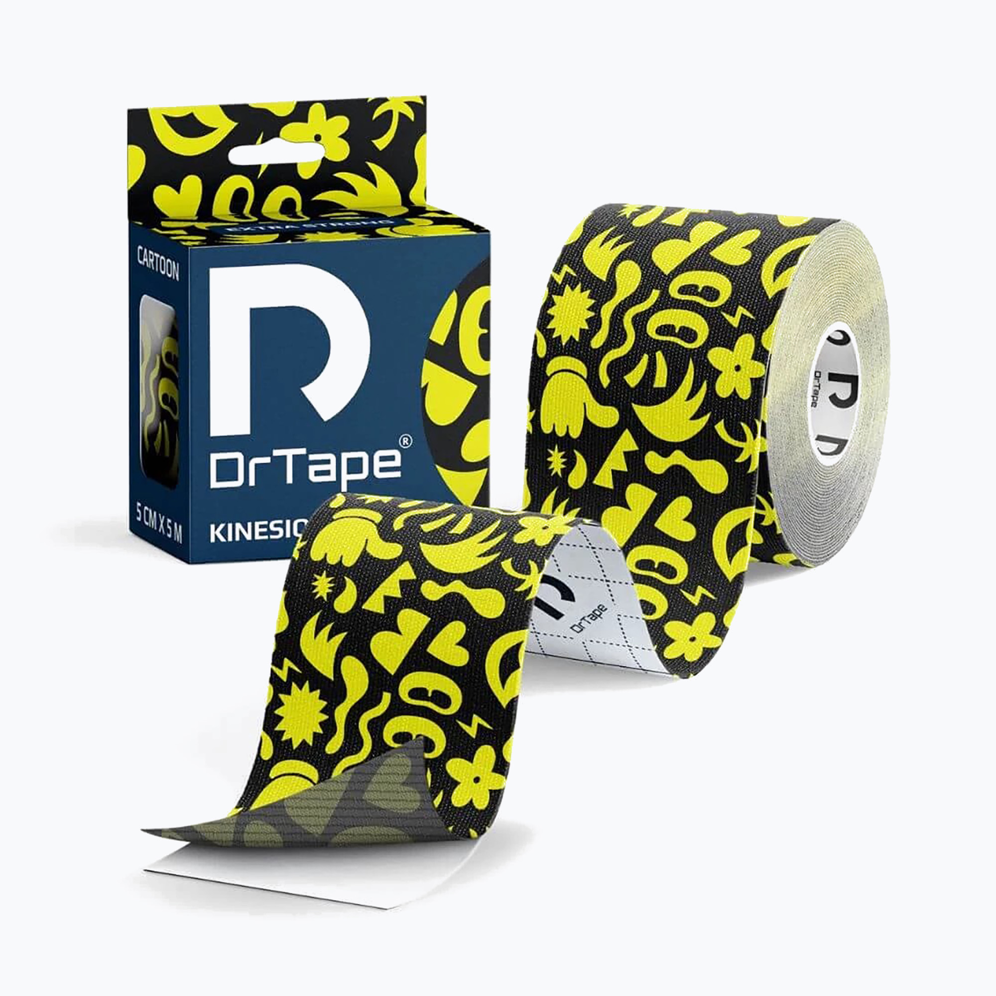Kinesio tape DrTape Kinesiology Tape cartoon