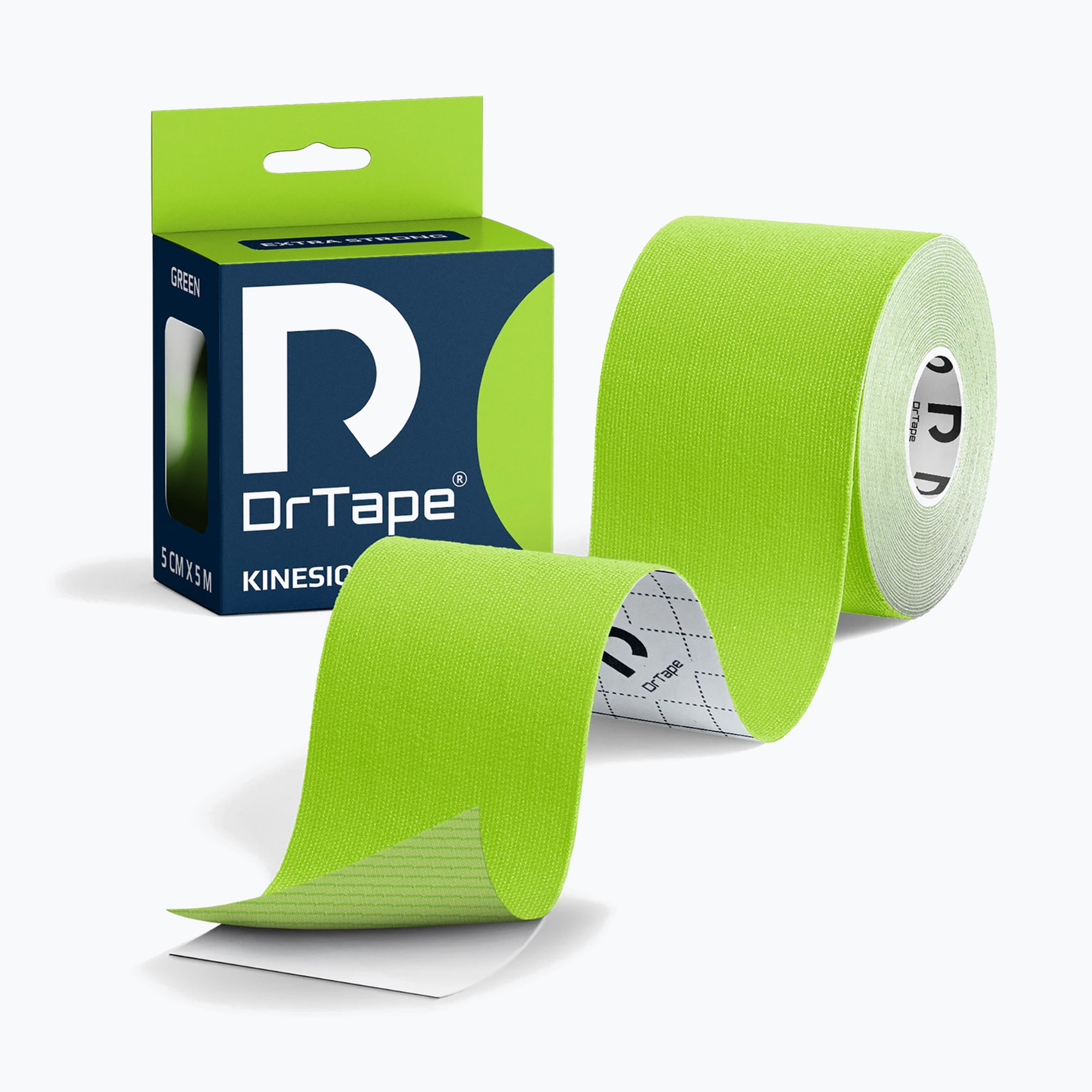 Kinesio tapasz DrTape Kinesiology Tape green (Kinesiology Tape DR11)