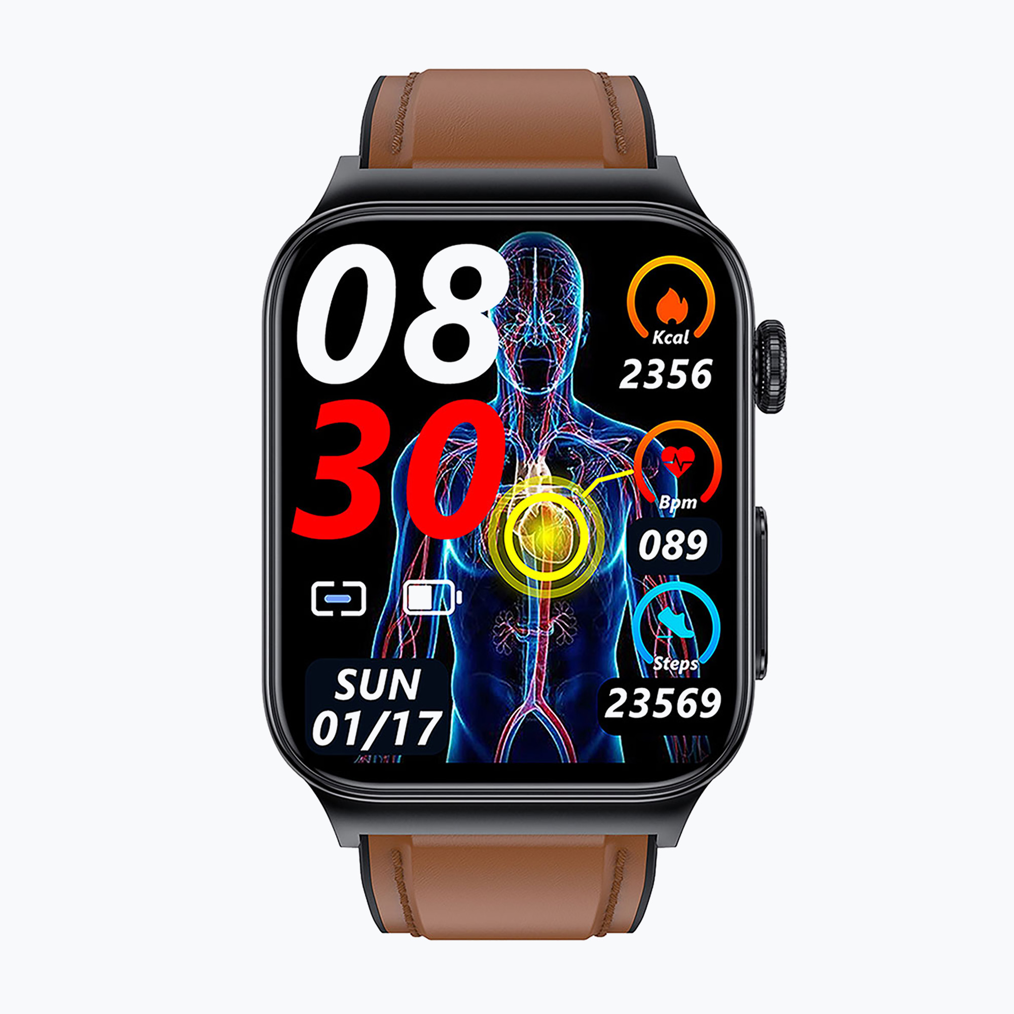Óra Watchmark Cardio One barna (Cardio One CARDIOONE)