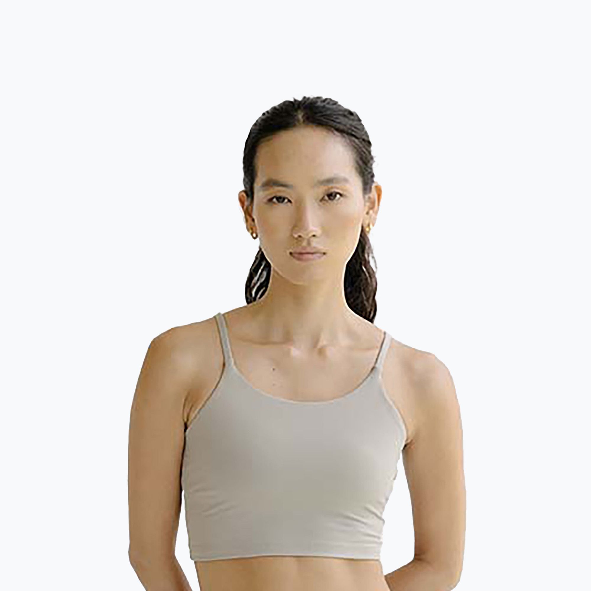 Top do jogi damski JOYINME Alive warm beige 