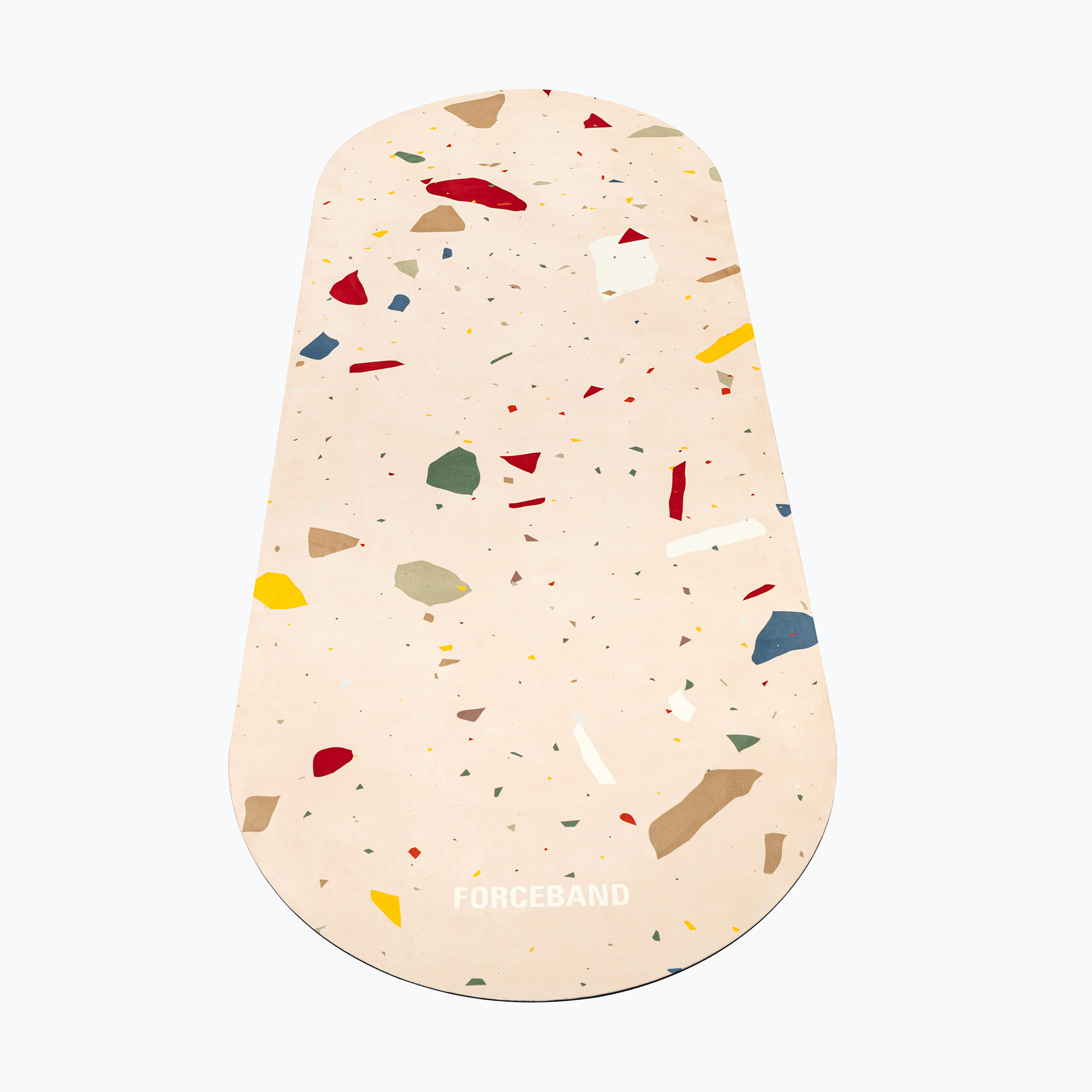 Mata do jogi FORCEBAND Mineral mikrofibra + eko kauczuk 5 mm mineral 