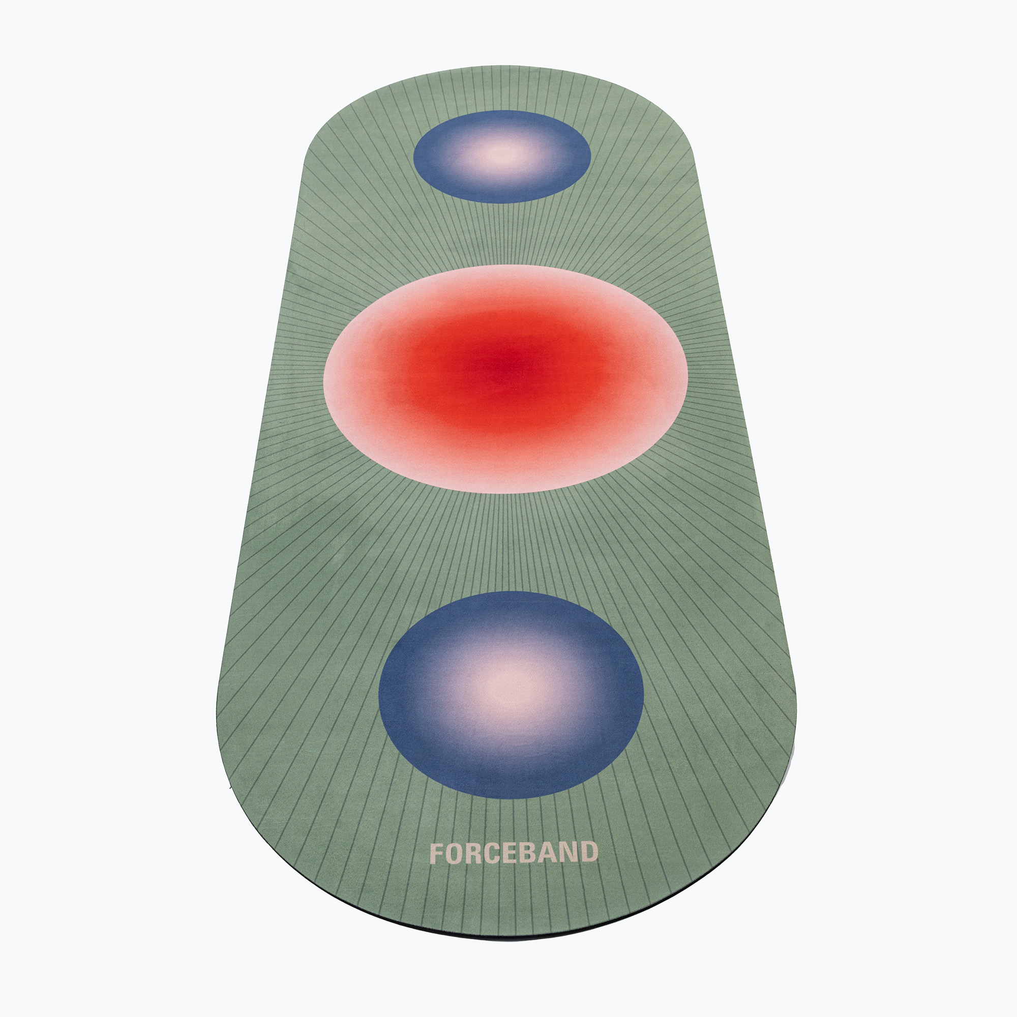 Mata do jogi FORCEBAND Solar mikrofibra + eko kauczuk 5 mm solar 