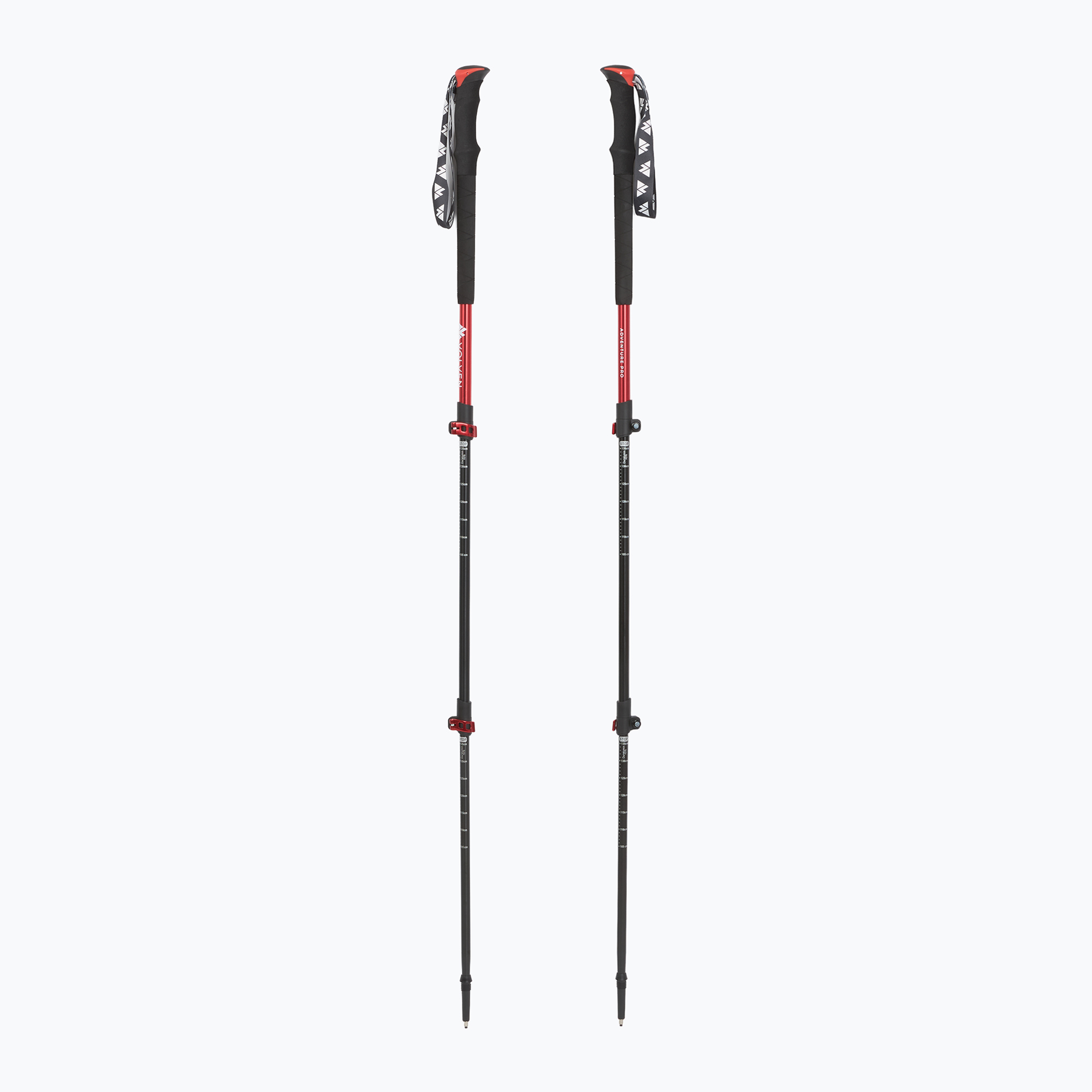Kije trekkingowe Volven Adevnture Pro red 