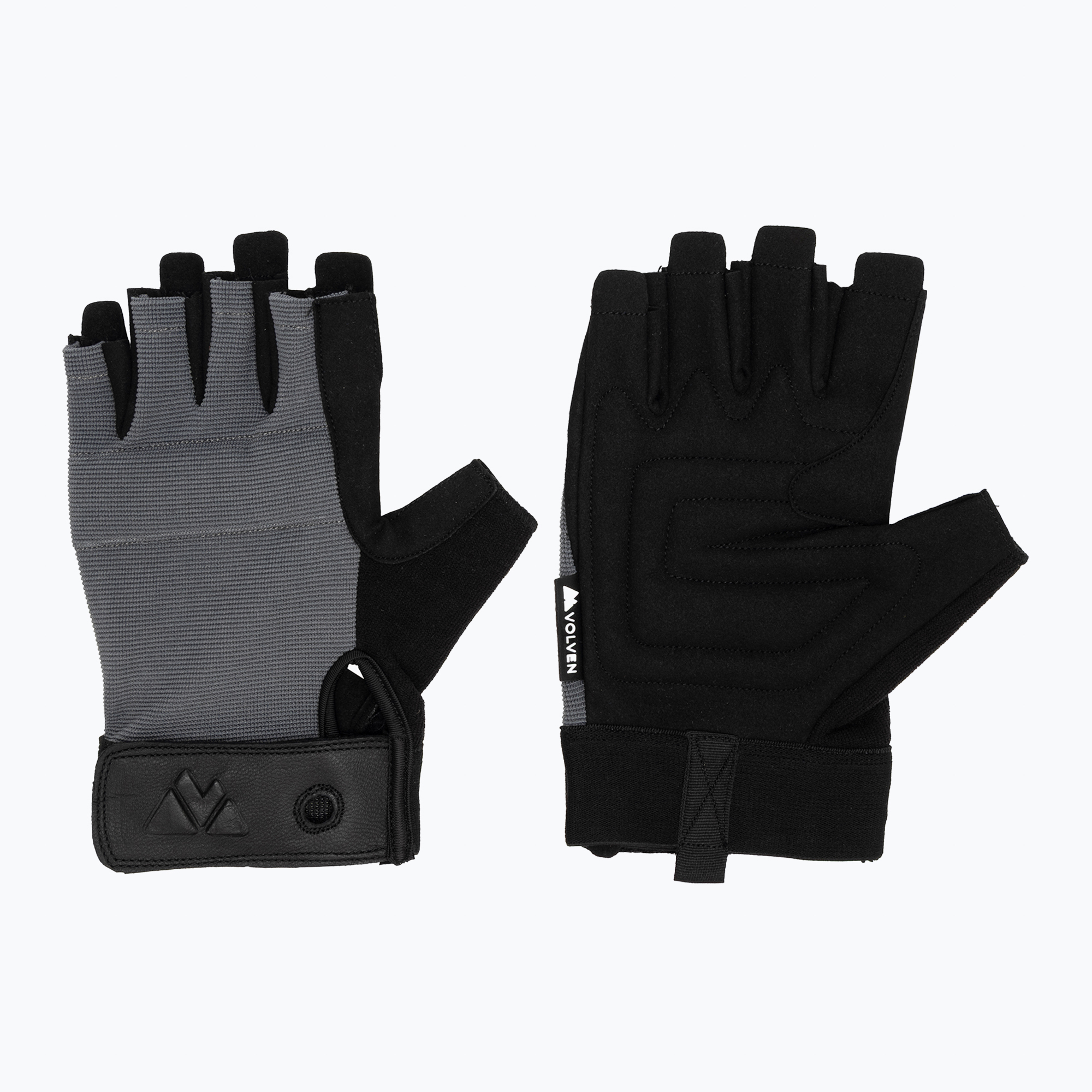 Ръкавици за катерене Volven Ferrata Half Finger gray