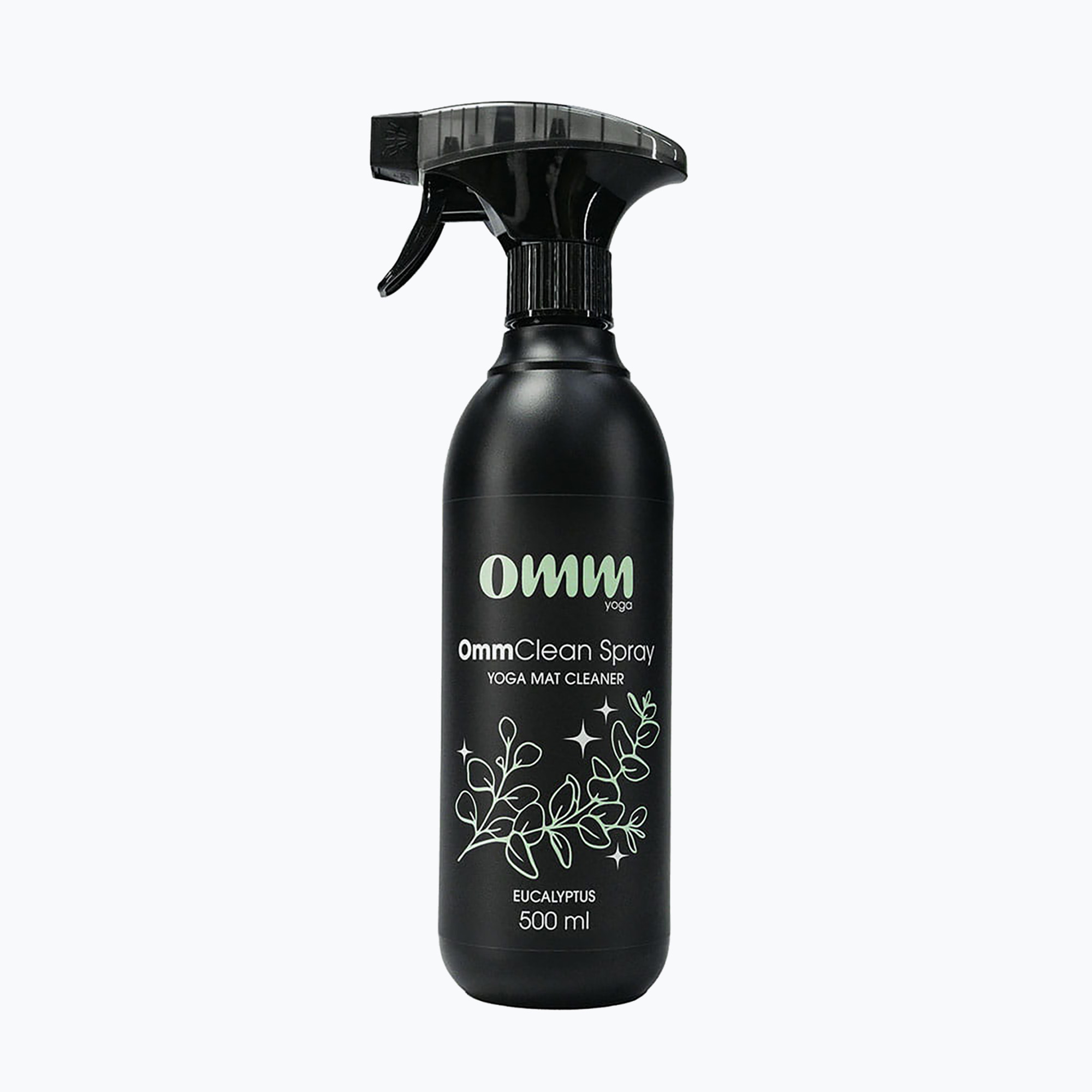 Течност за почистване на постелка Omm Yoga OmmClean Spray Calming Eucalyptus 500 ml purple