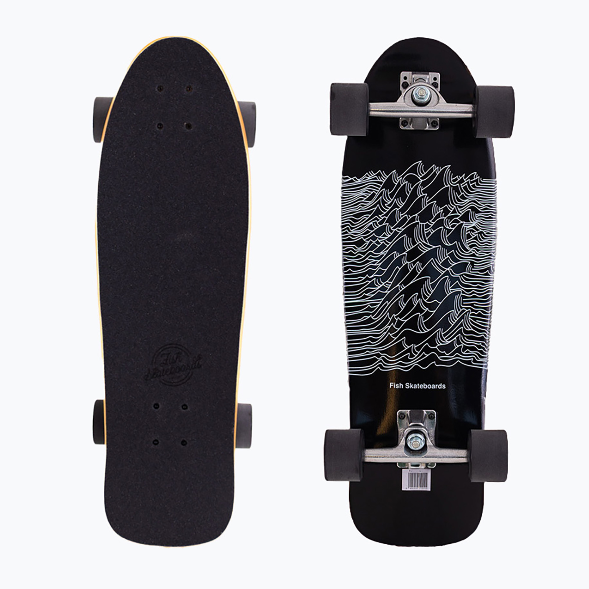 Deskorolka surfskate Fish Skateboards Surfkate Ours 9.37