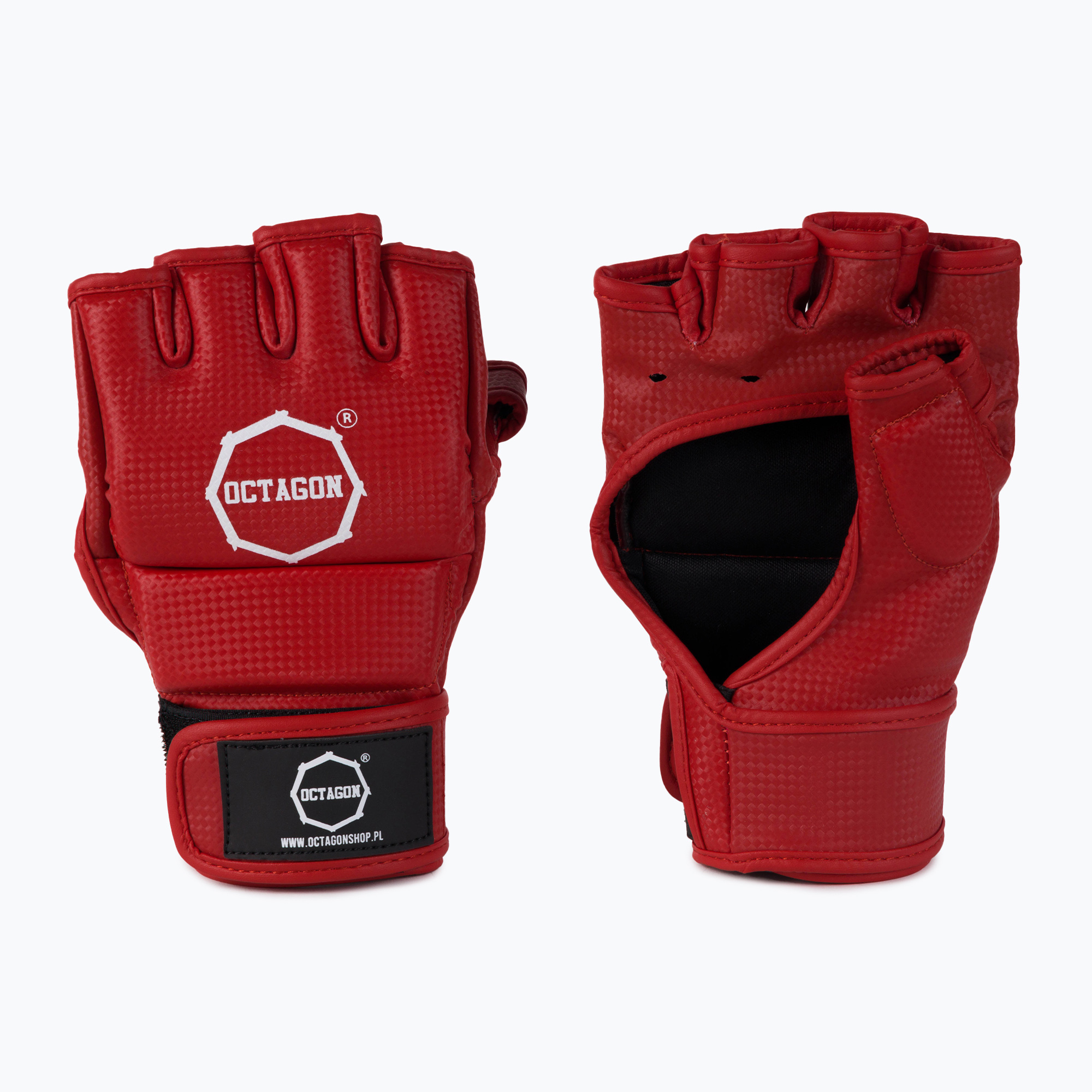 Octagon Kevlar MMA grappling gloves red (L)