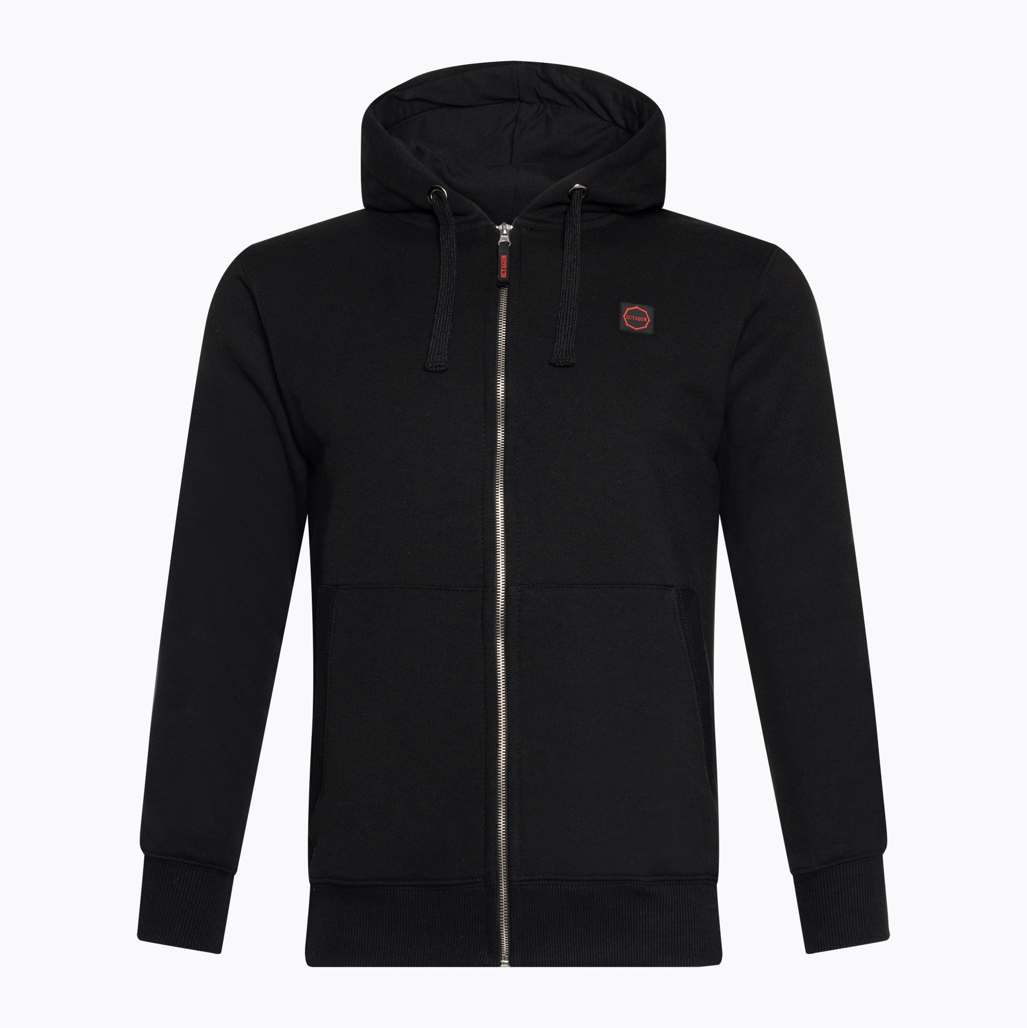 Bluza męska Octagon Zip Stripe black/red 