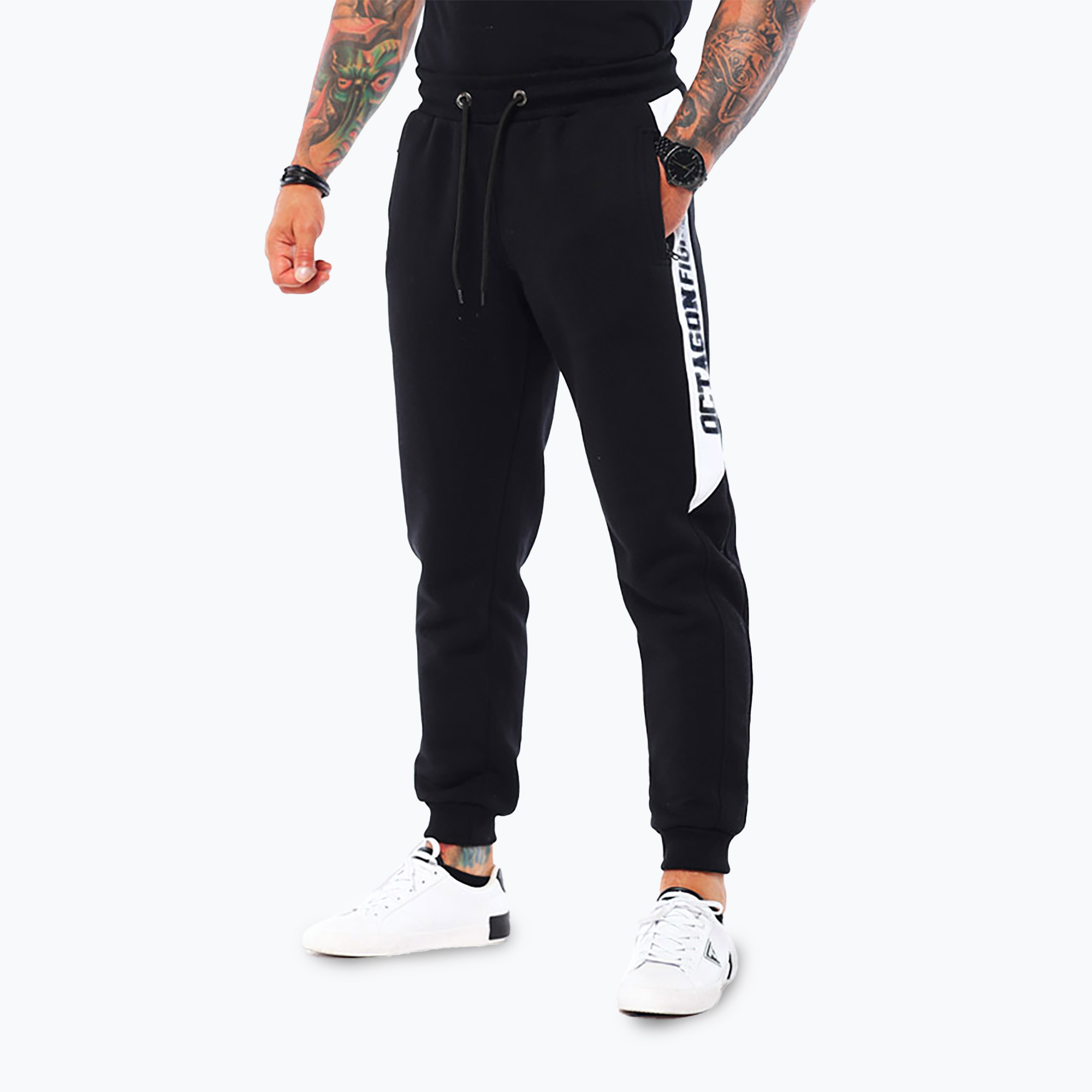 Spodnie męskie Octagon Fight Wear black 