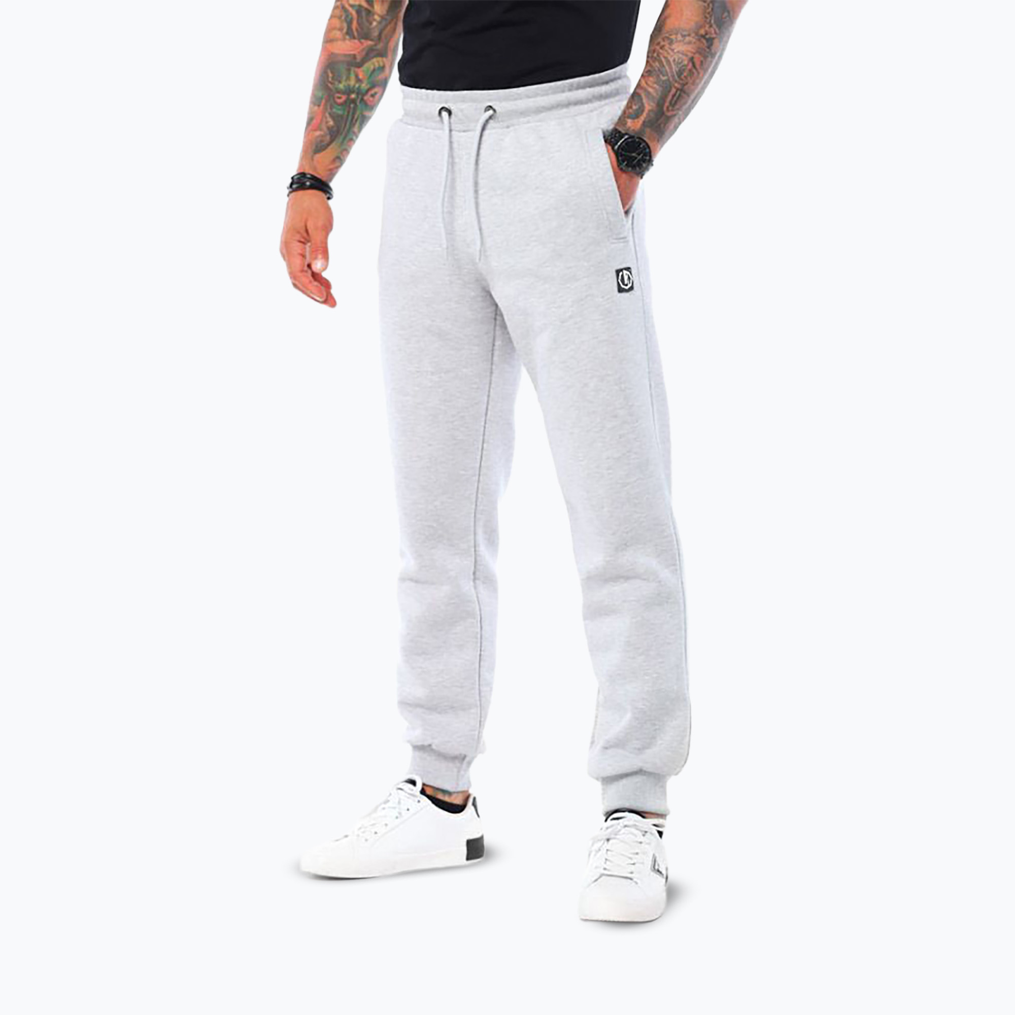 Pantaloni pentru bărbați Octagon Small Logo grey