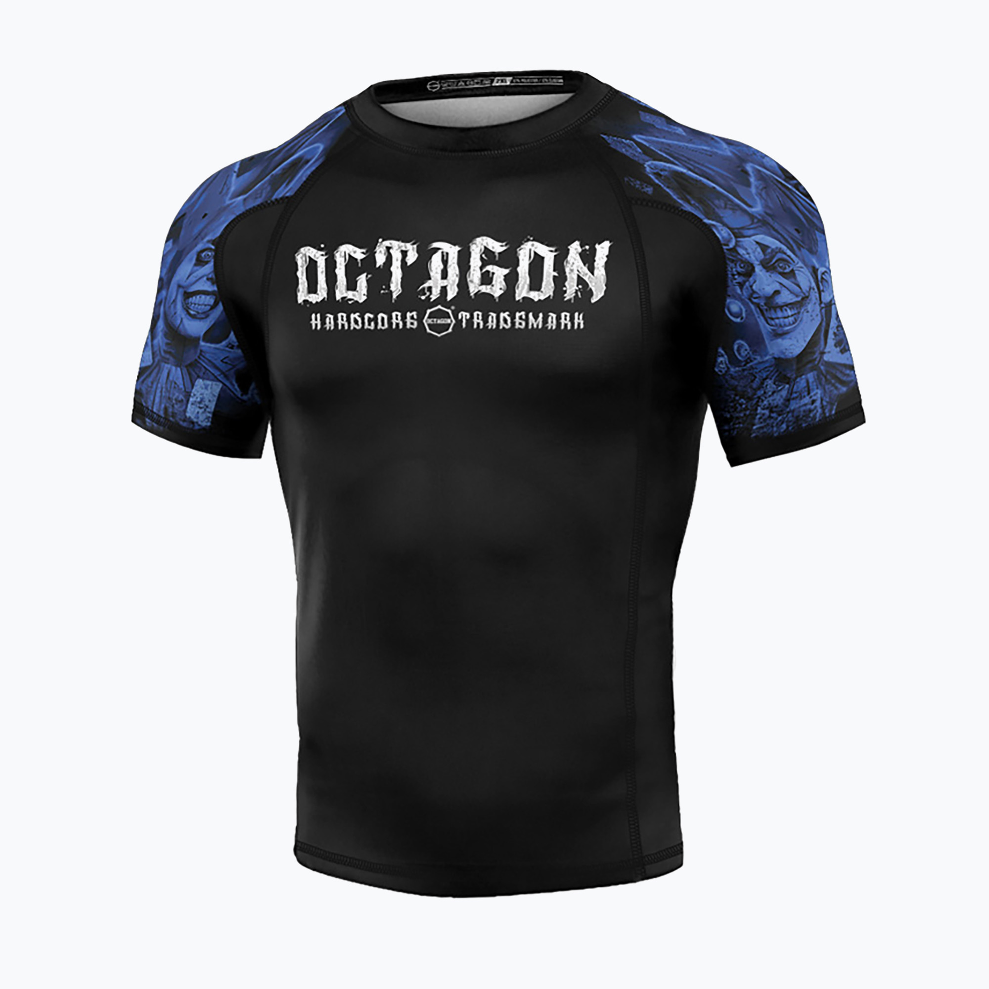 Men's Octagon Premium Joker black/multicolour Rashguard (XL)