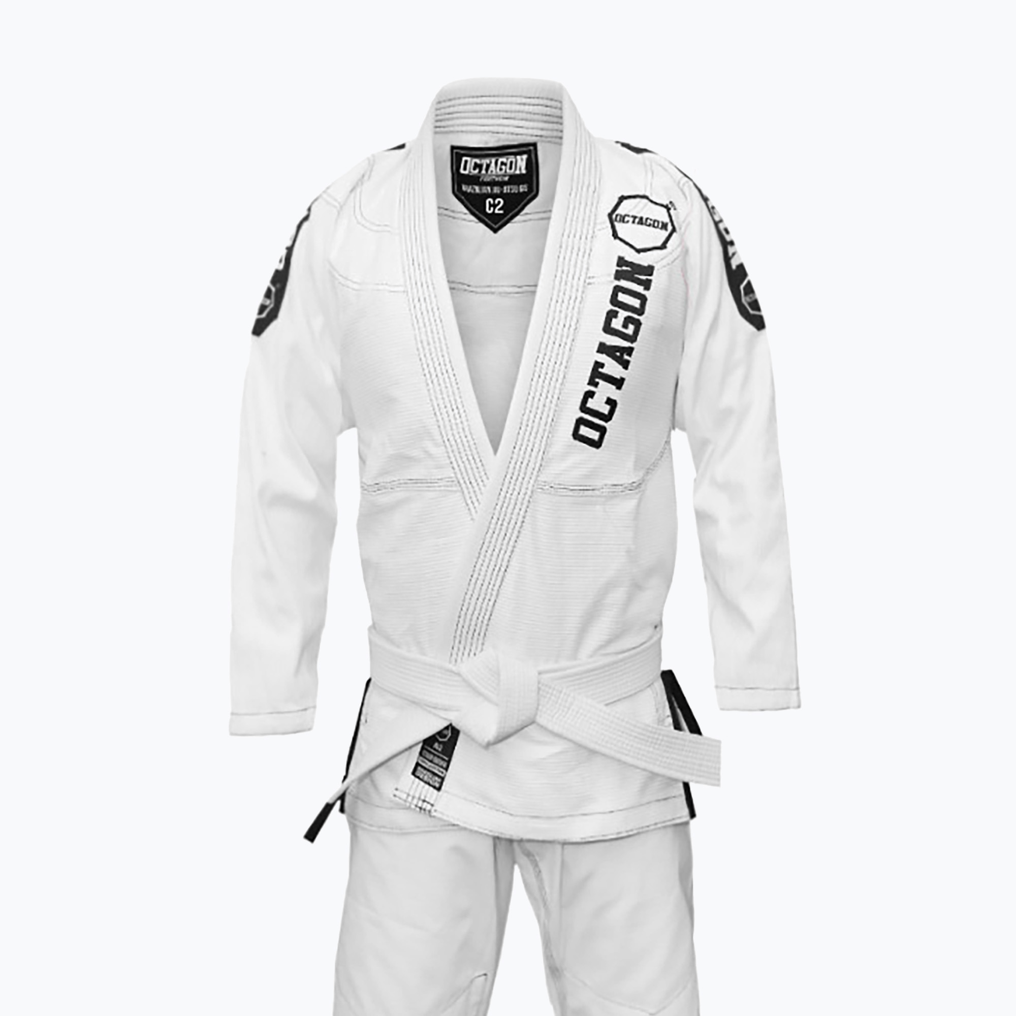 GI do brazylijskiego jiu-jitsu męskie Octagon Caption white 