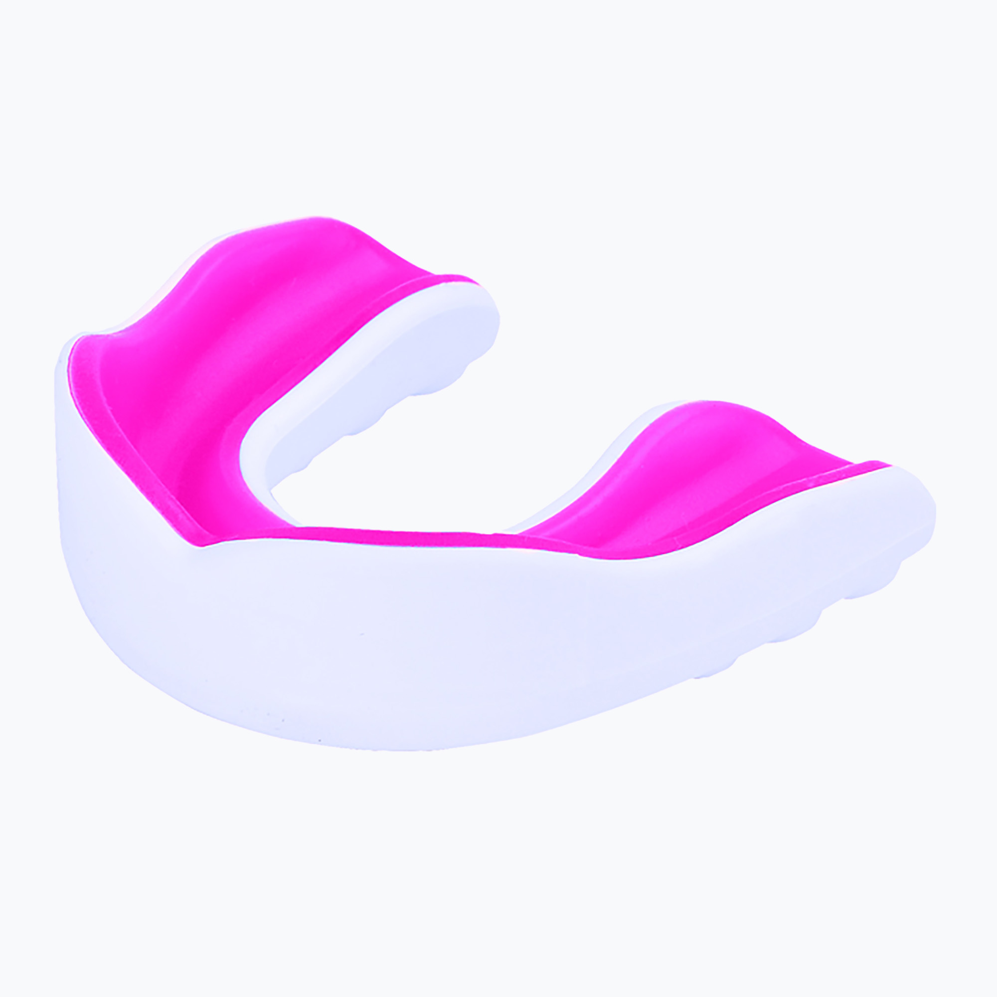 Protector maxilar Octagon Basic white/pink